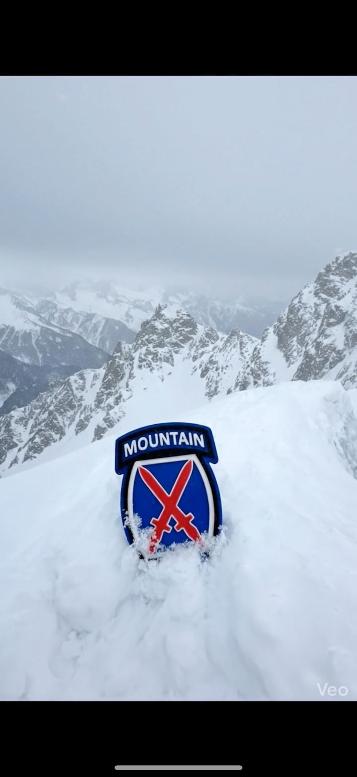 10th Mountain Division | Collector Patch Keychain Magnet | Military Family Gift | Support Our Troops