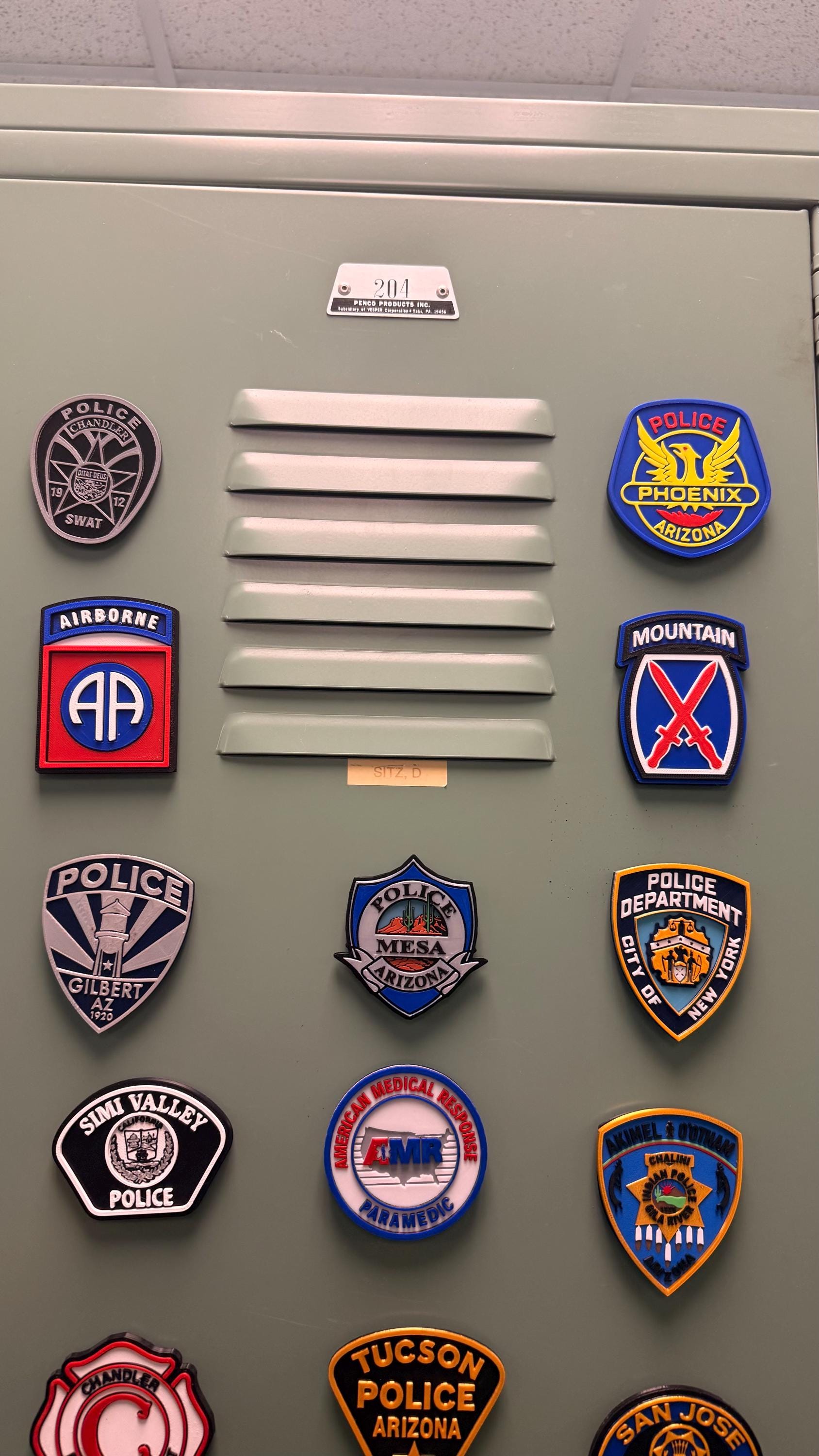 10th Mountain Division | Collector Patch Keychain Magnet | Military Family Gift | Support Our Troops