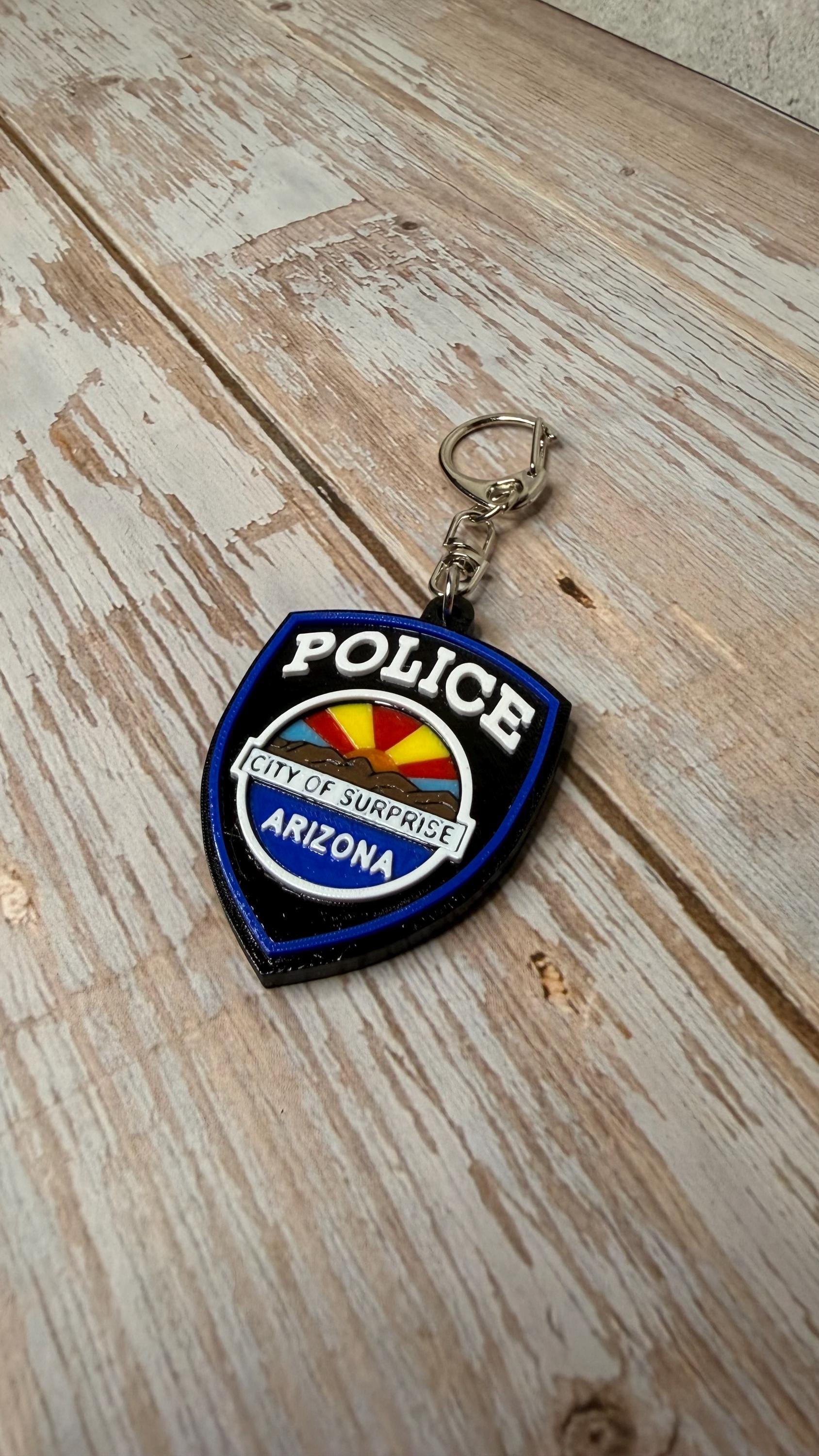 City of Surprise Police Department, Arizona - MicroKeychain