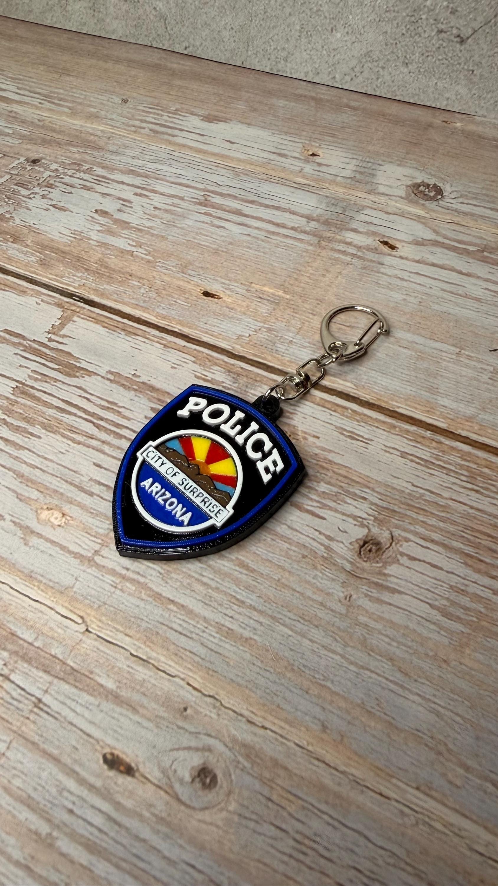 City of Surprise Police Department, Arizona - MicroKeychain