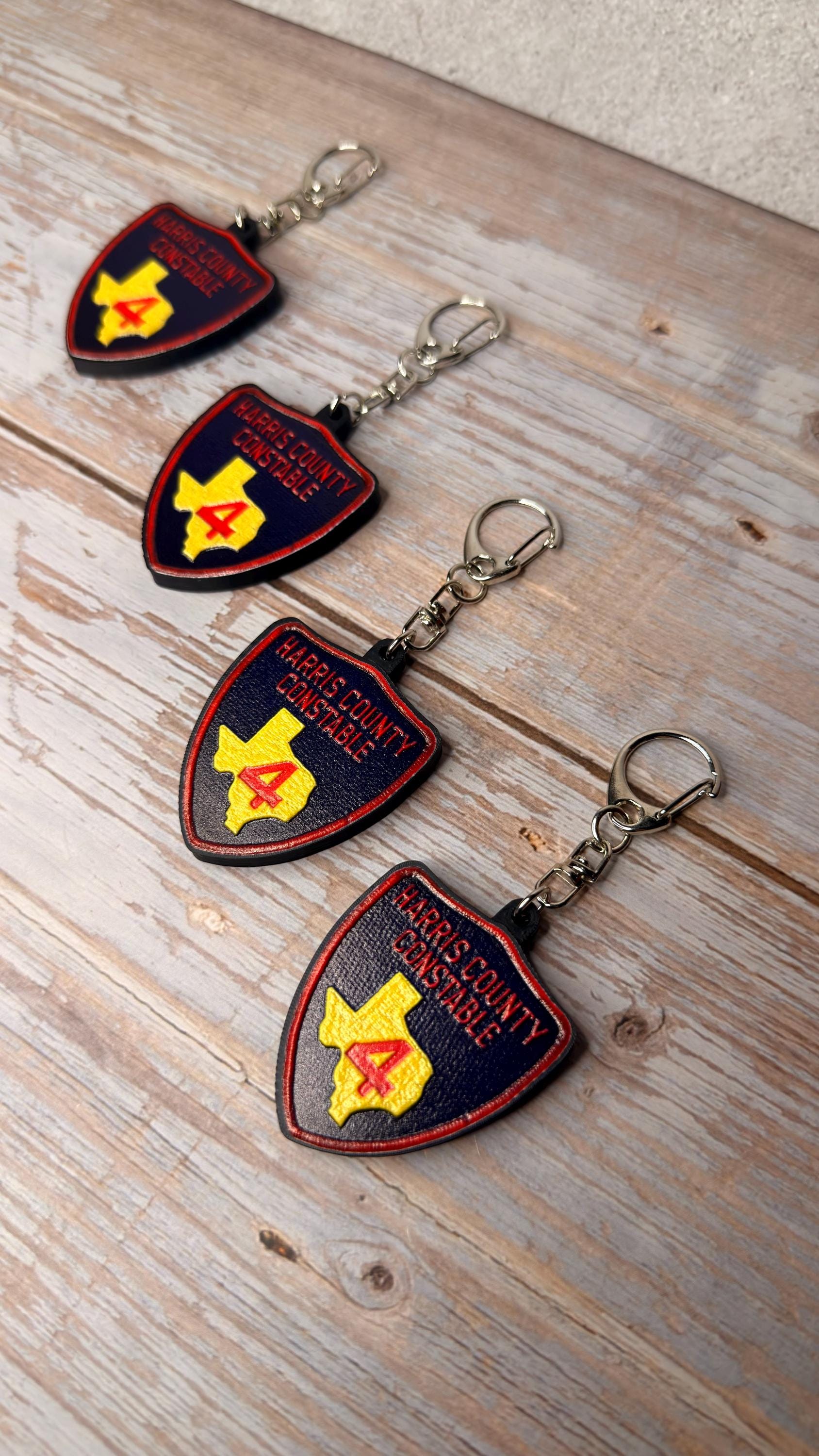 Harris County Constable Precinct 4, Texas - MicroKeychain