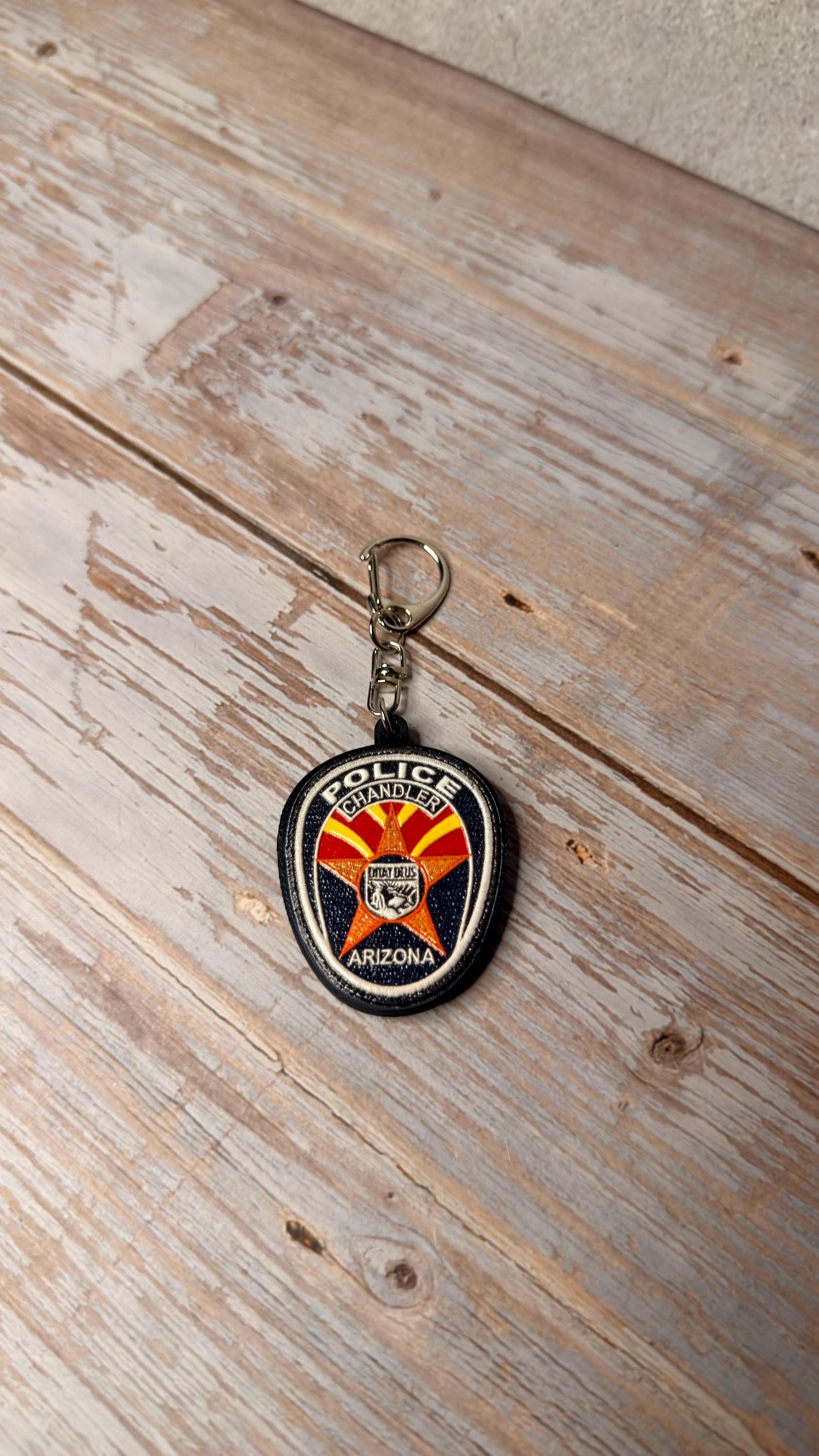 Chandler Police Department, Arizona - MicroKeychain