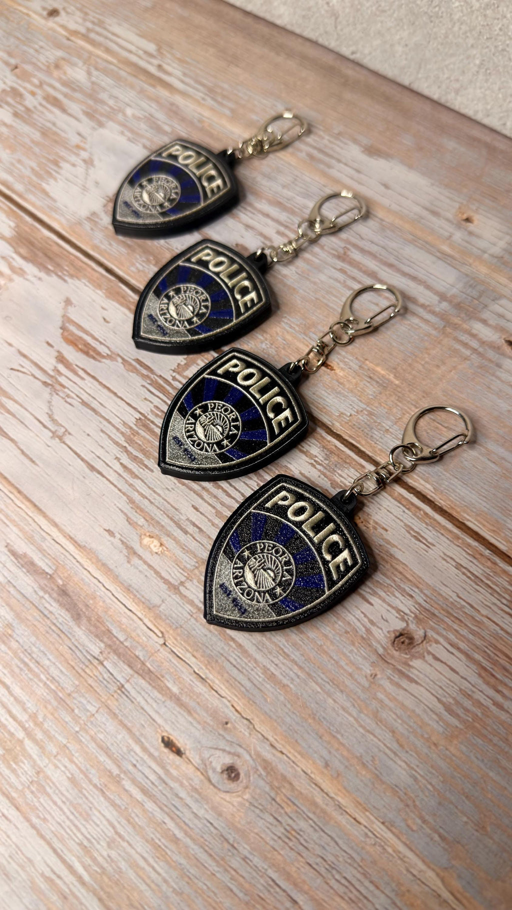 Peoria Police Department, Arizona - MicroKeychain