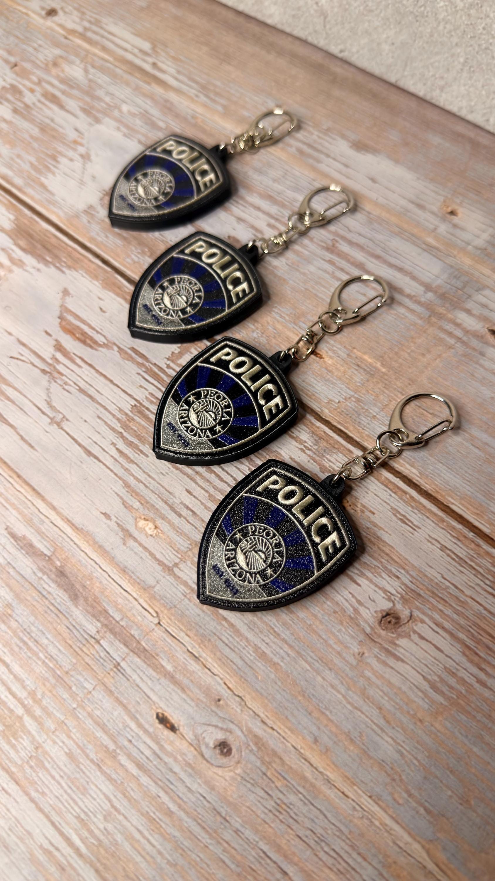Peoria Police Department, Arizona - MicroKeychain