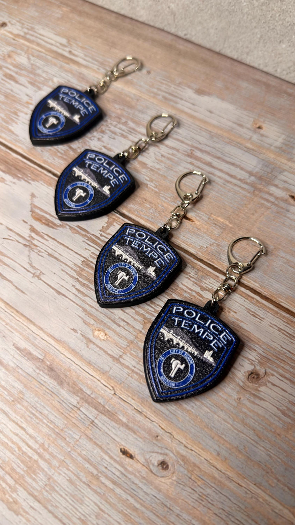 Tempe Police Department, Arizona - MicroKeychain
