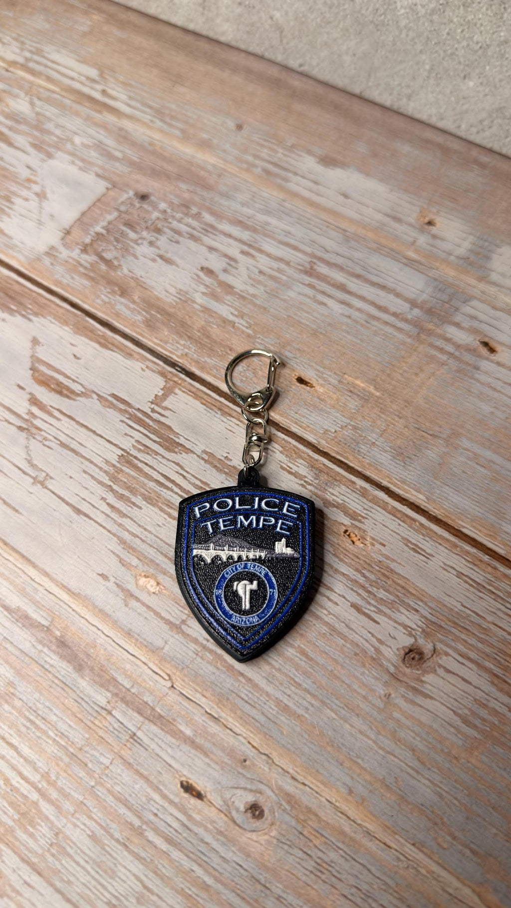 Tempe Police Department, Arizona - MicroKeychain