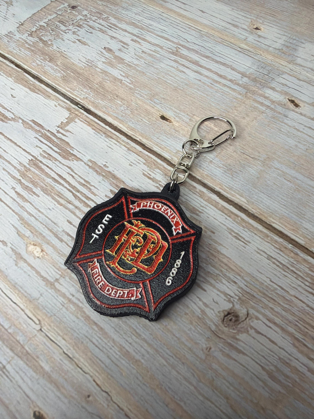 Phoenix Fire Department, Arizona - MicroKeychain