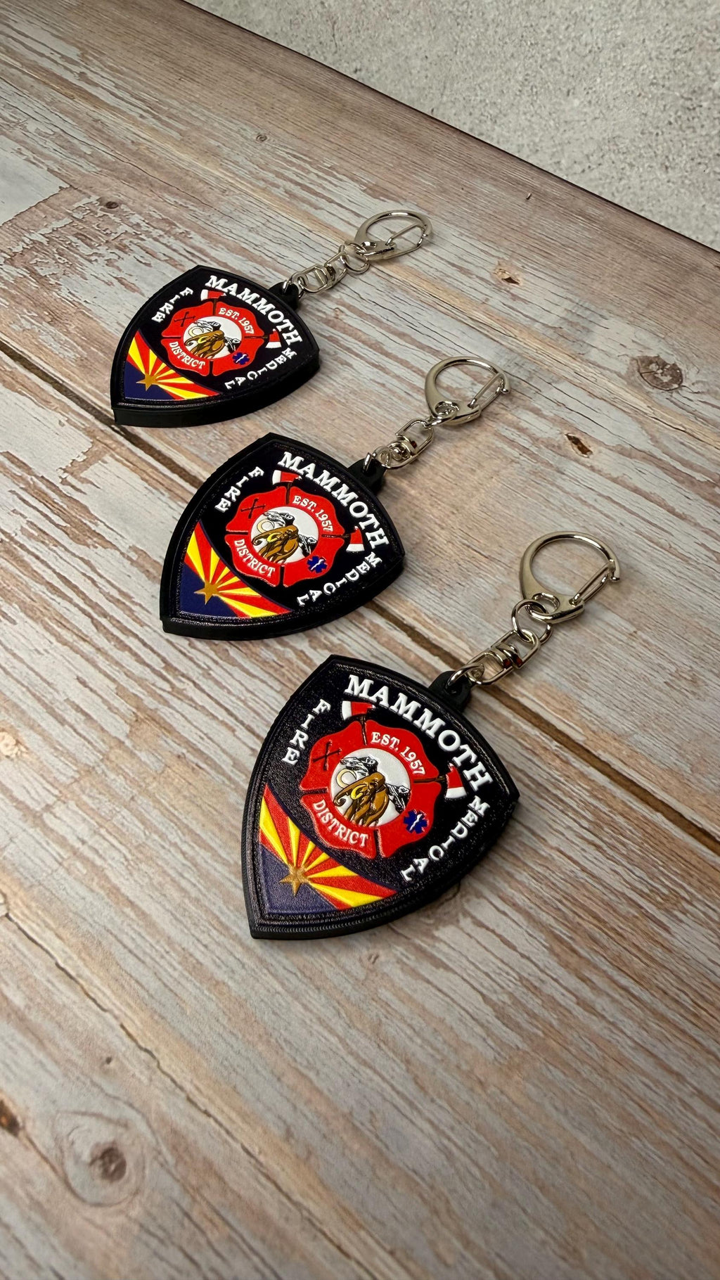Mammoth Fire Department - MicroKeychain