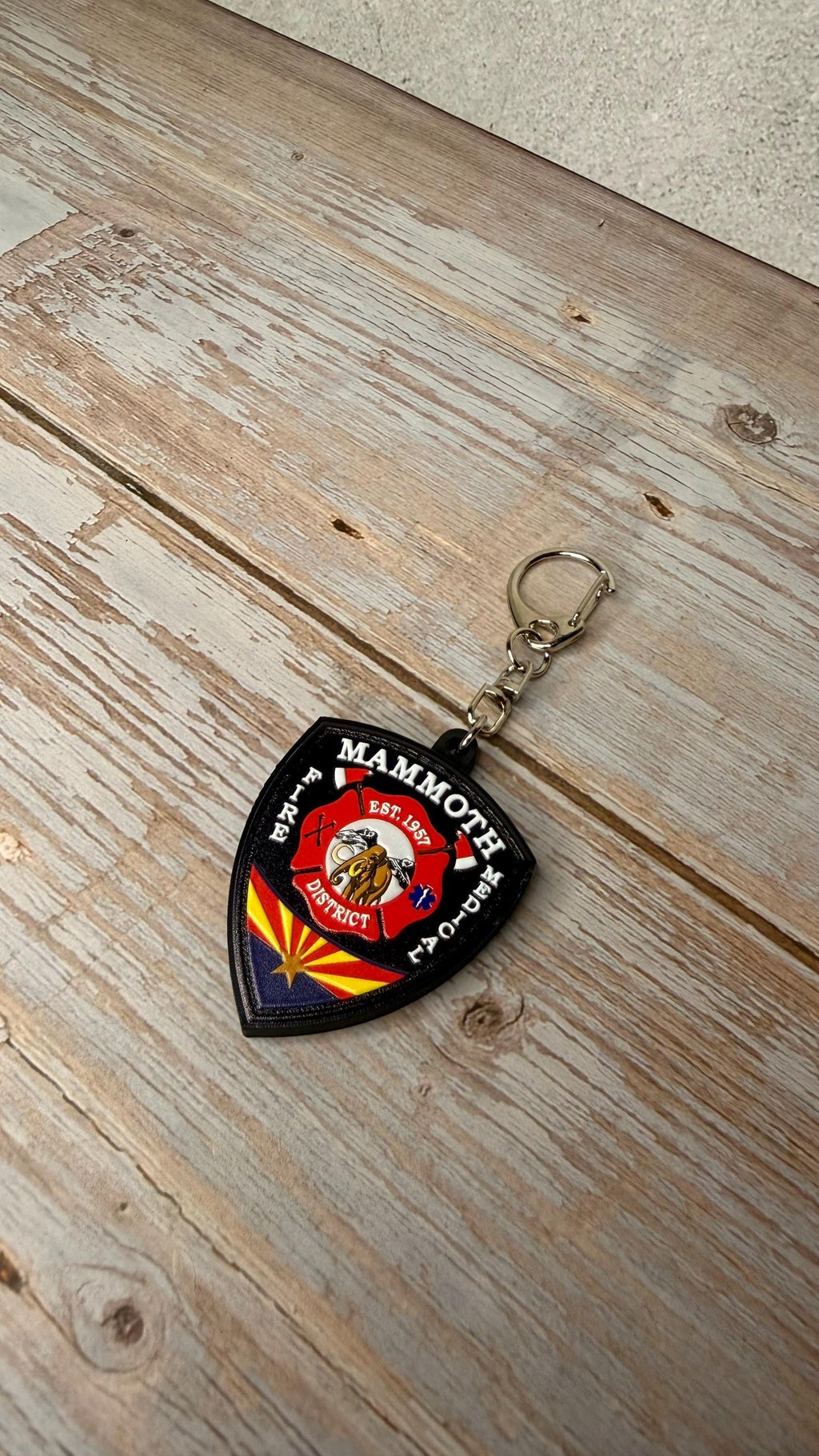 Mammoth Fire Department - MicroKeychain
