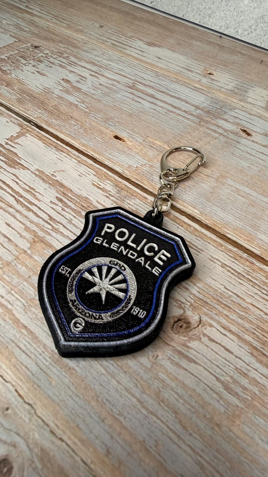 Glendale Police Department, Arizona - MicroKeychain