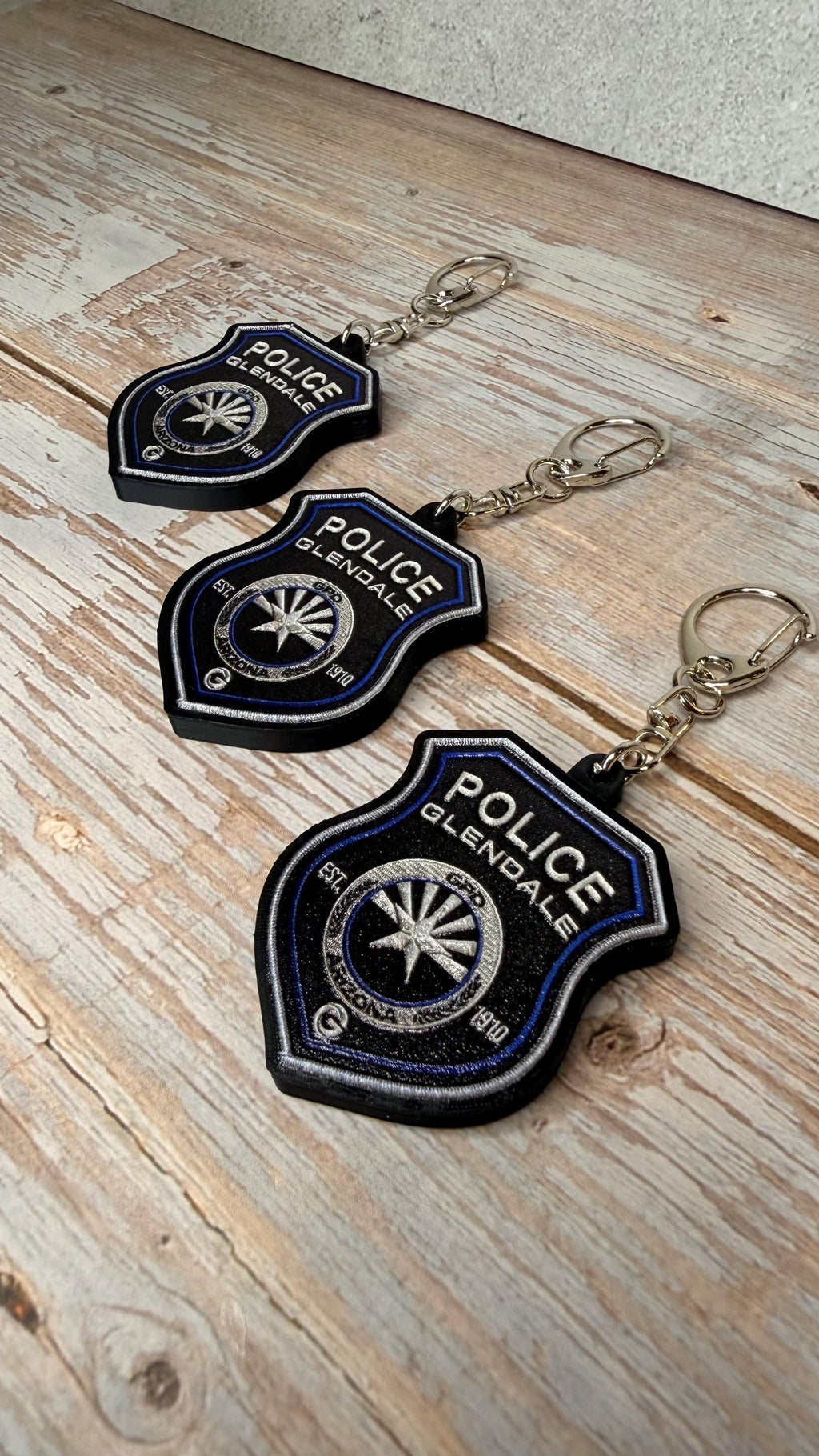 Glendale Police Department, Arizona - MicroKeychain