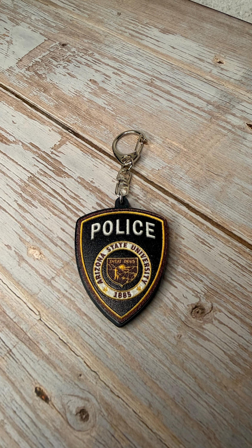 Arizona State University Police Department, Arizona - MicroKeychain