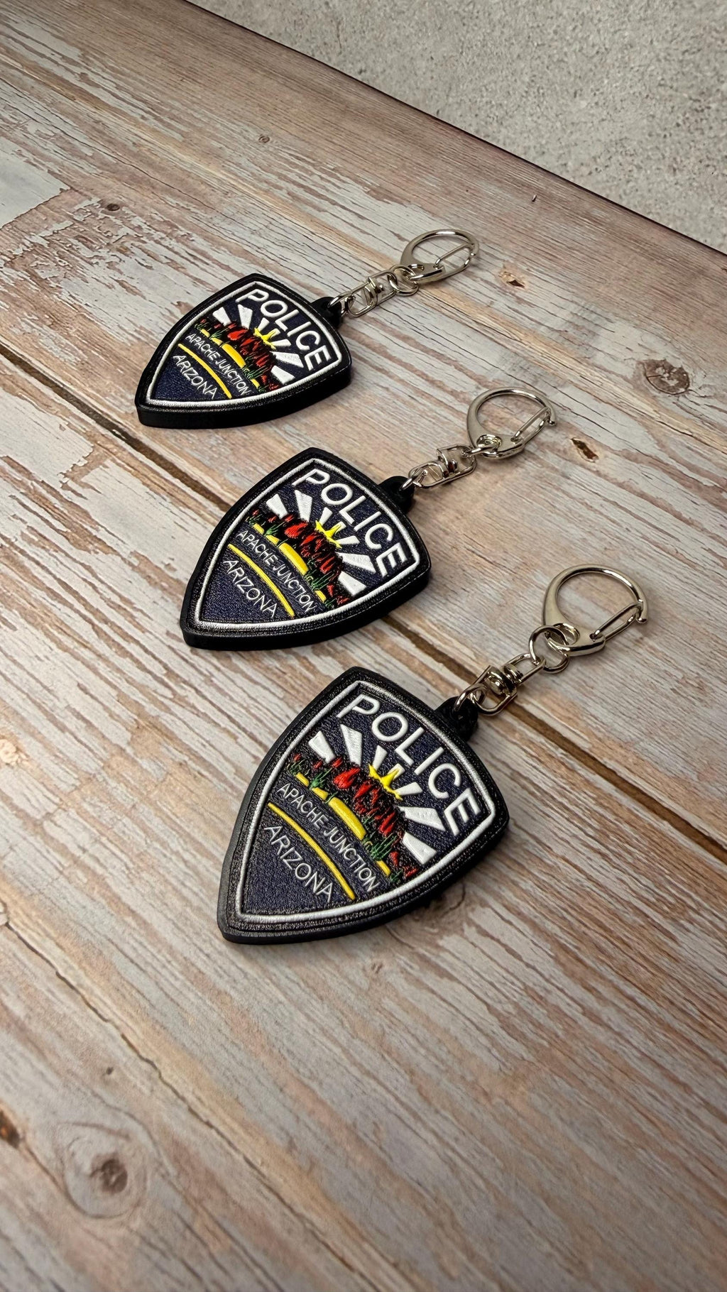 Apache Junction Police Department, Arizona - MicroKeychain