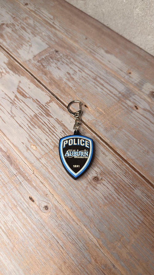 Auburn Police Department (Retired Patch) - MicroKeychain