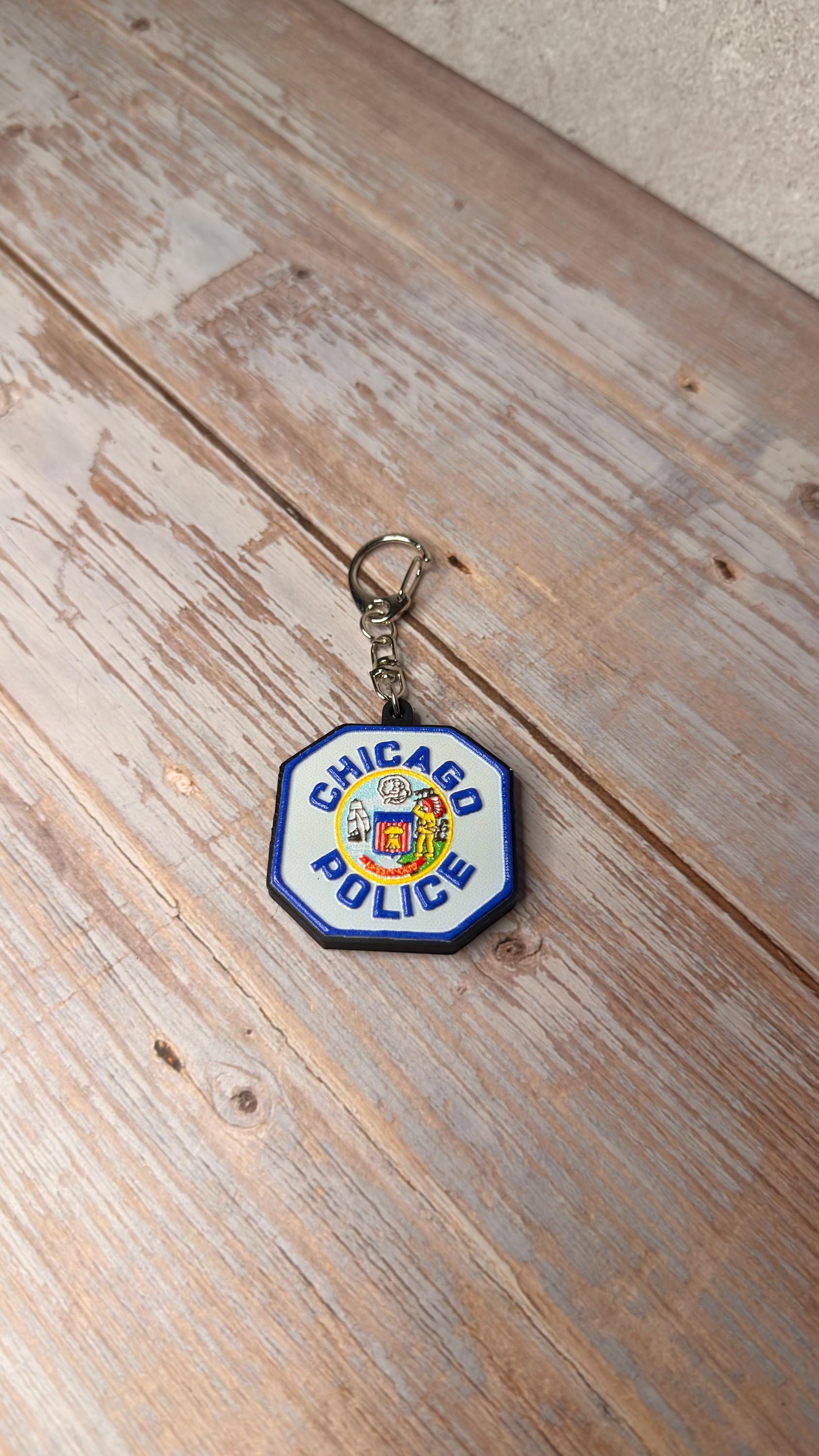 Chicago Police Department, Illinois - MicroKeychain