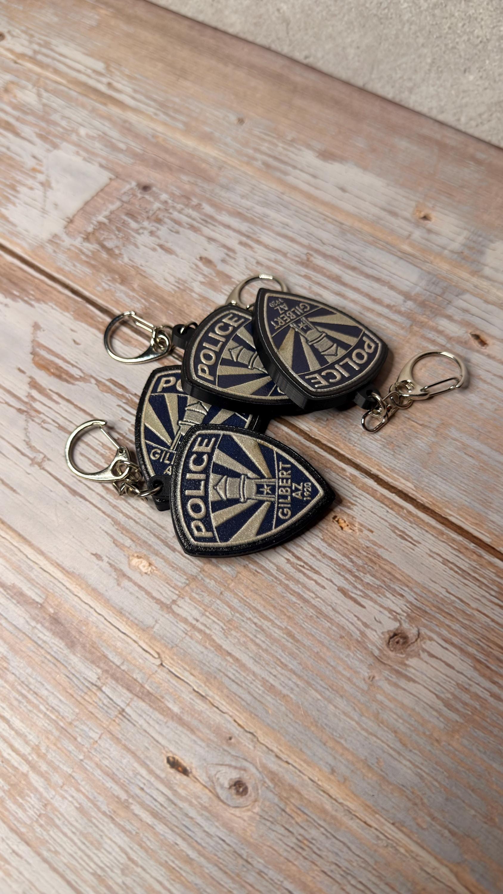 Gilbert Police Department, Arizona - MicroKeychain