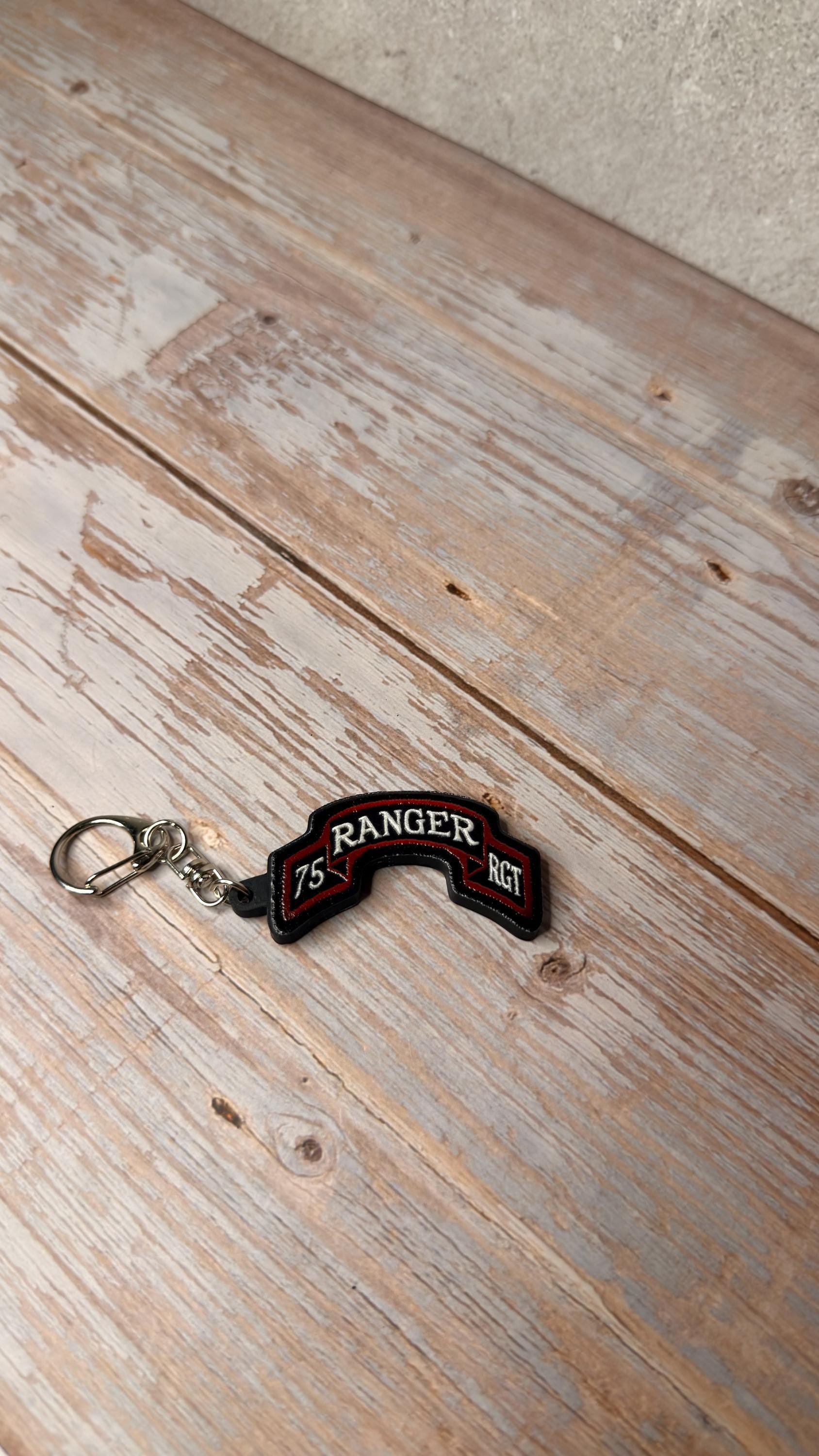 75th Ranger Regiment | Collector Patch Keychain | Military Family Gift | Support Our Troops