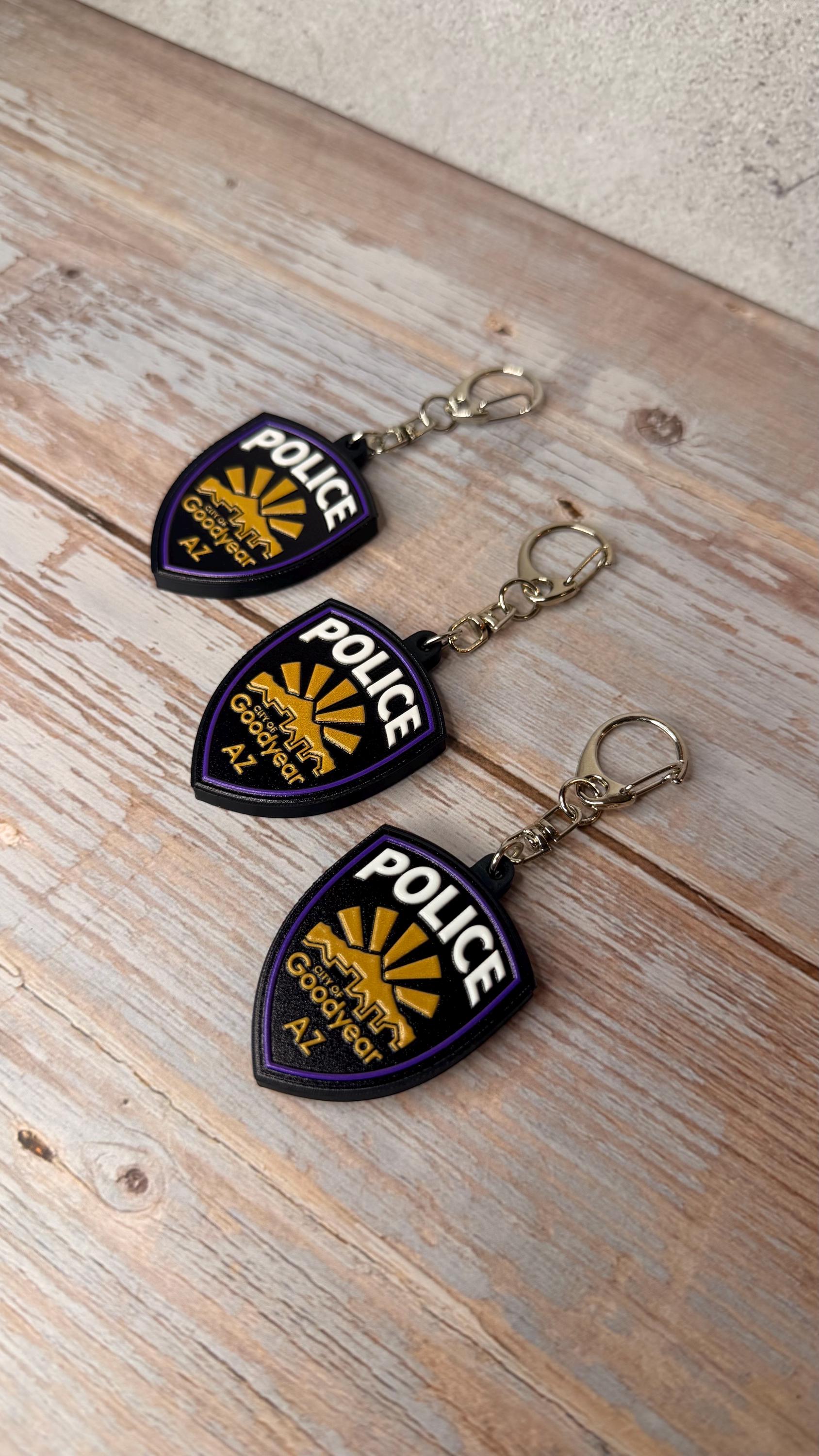 Goodyear Police Department (Retired Patch), Arizona - MicroKeychain