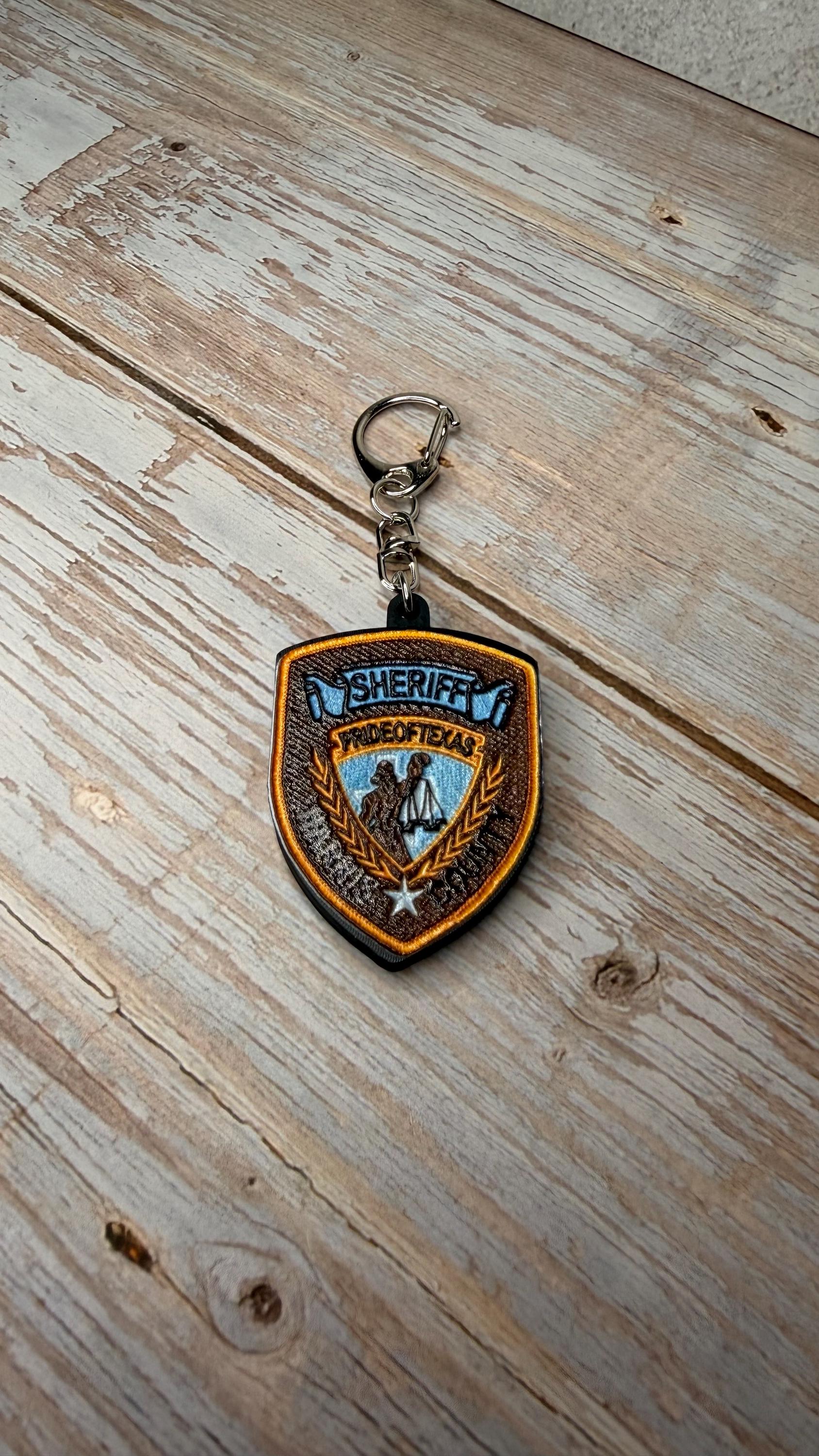 Harris County Sheriff's Office, Texas - MicroKeychain