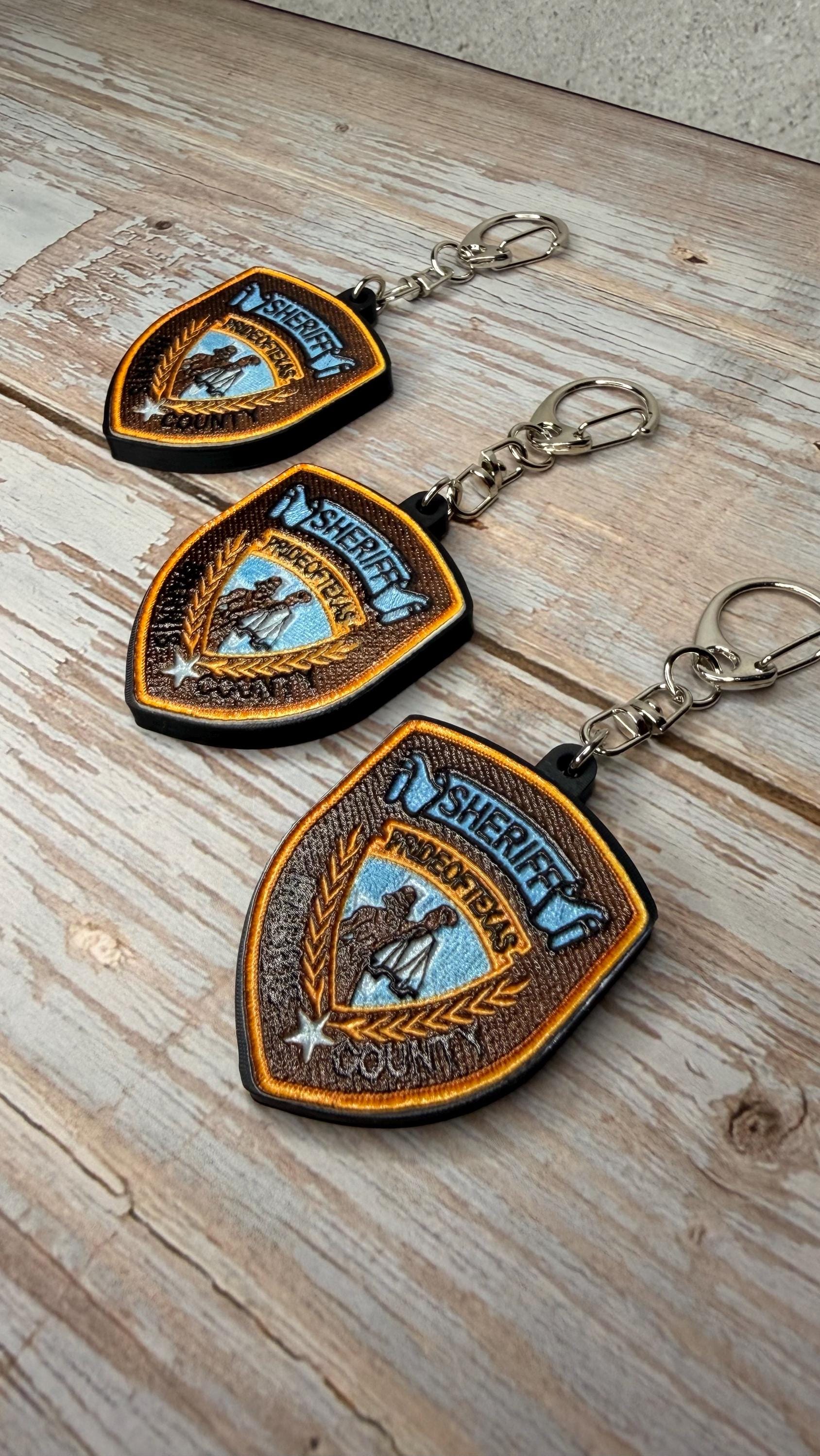 Harris County Sheriff's Office, Texas - MicroKeychain
