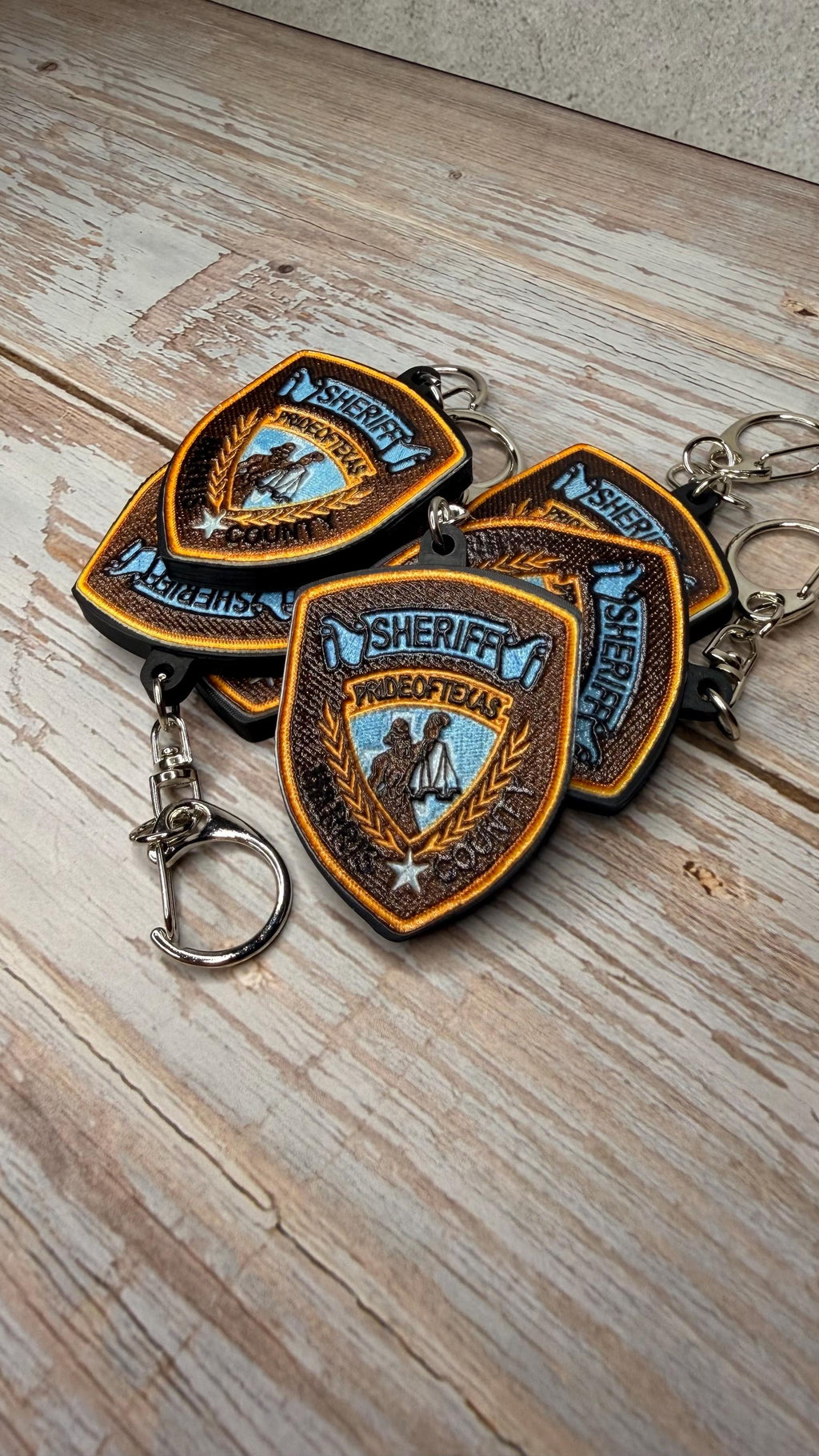 Harris County Sheriff's Office, Texas - MicroKeychain