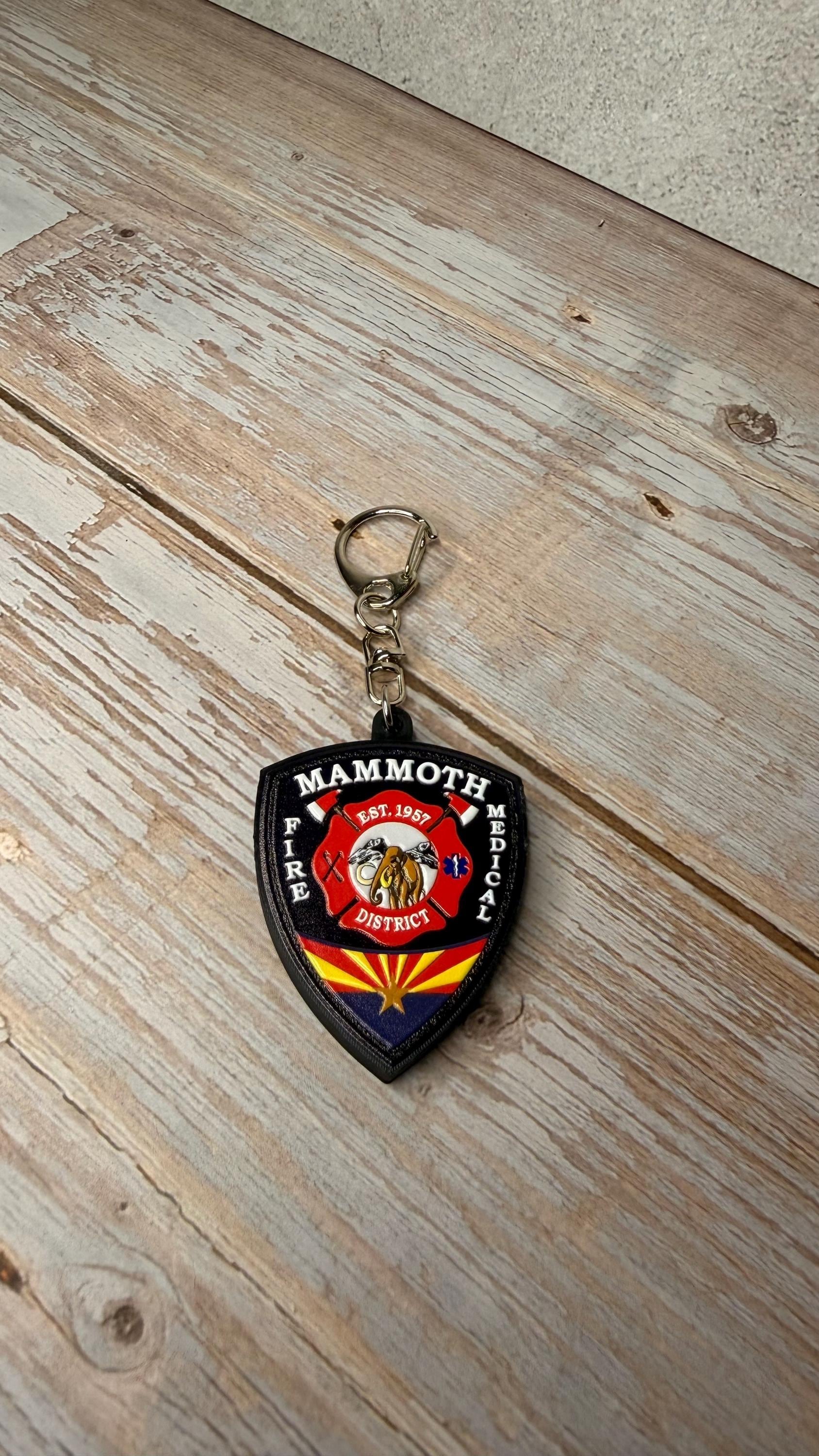 Mammoth Fire Department - MicroKeychain