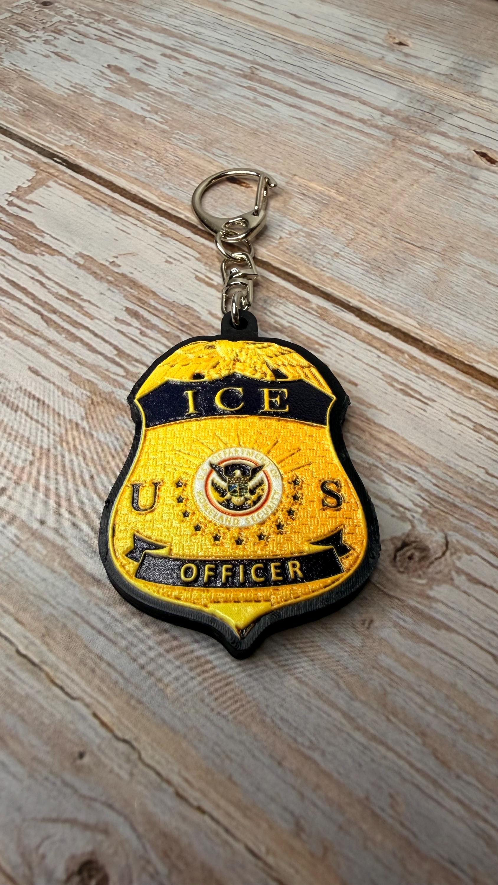 U.S. Immigration and Customs Enforcement - MicroKeychain