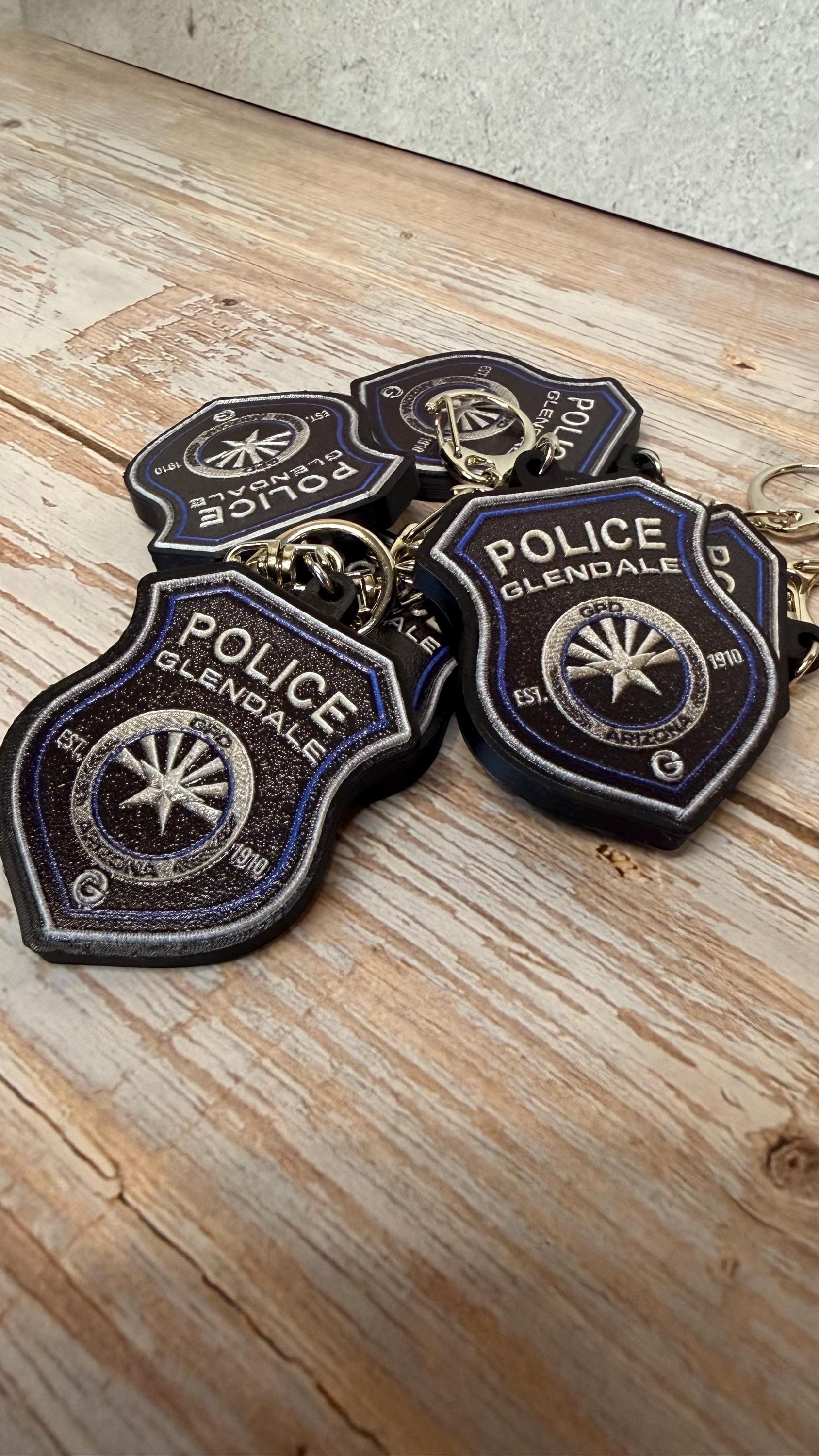 Glendale Police Department, Arizona - MicroKeychain