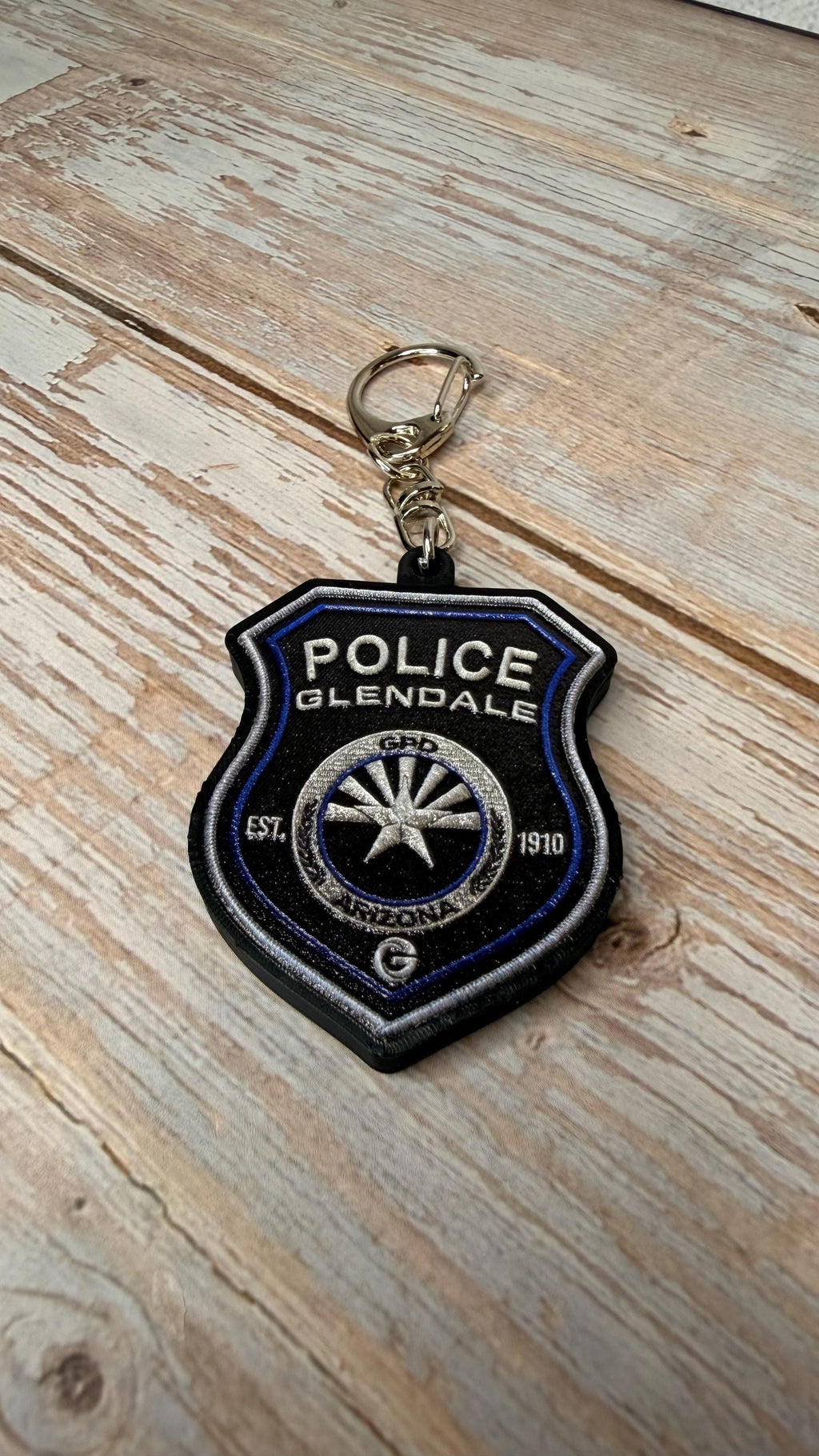 Glendale Police Department, Arizona - MicroKeychain