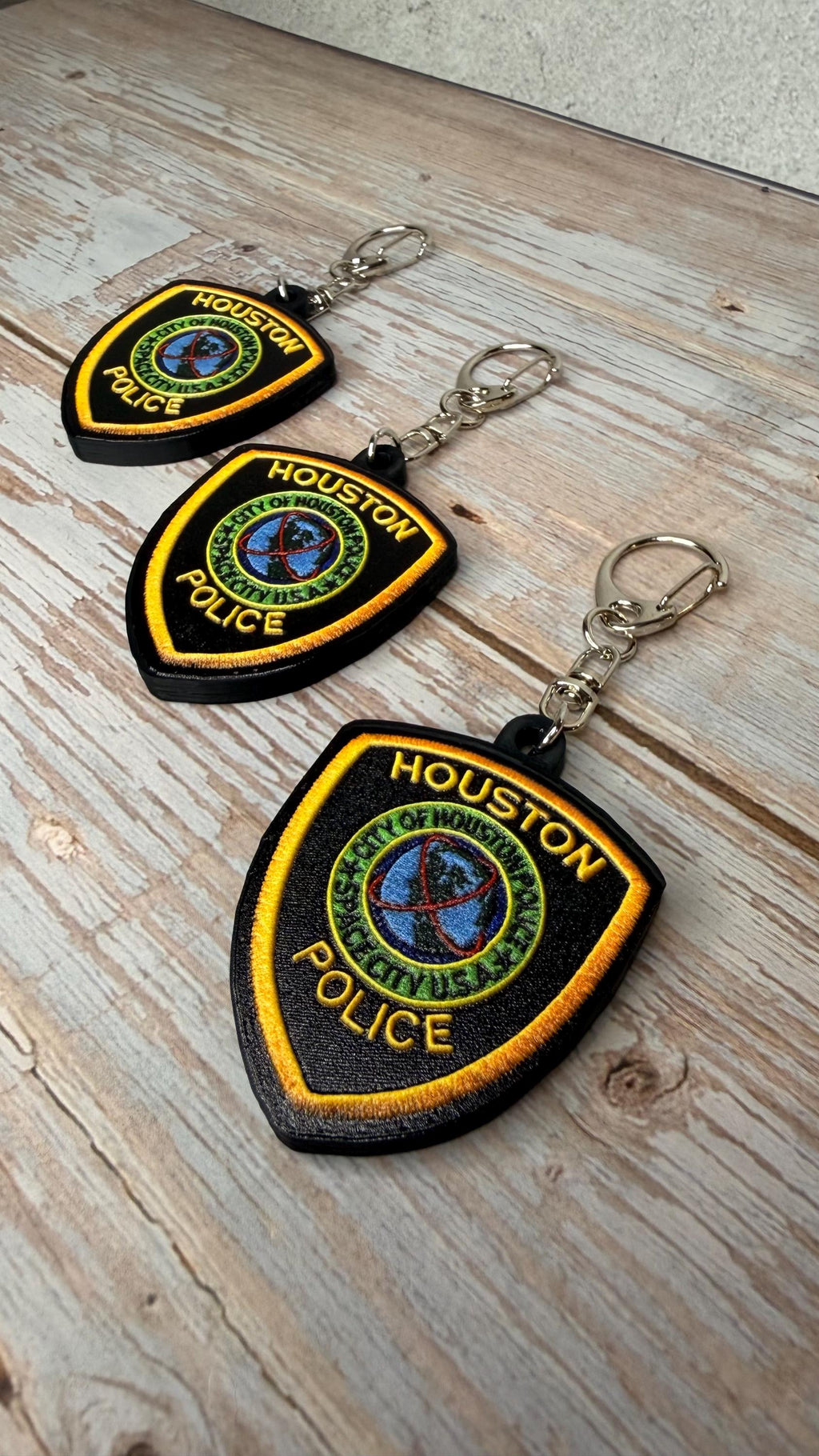 Houston Police Department, Texas - MicroKeychain