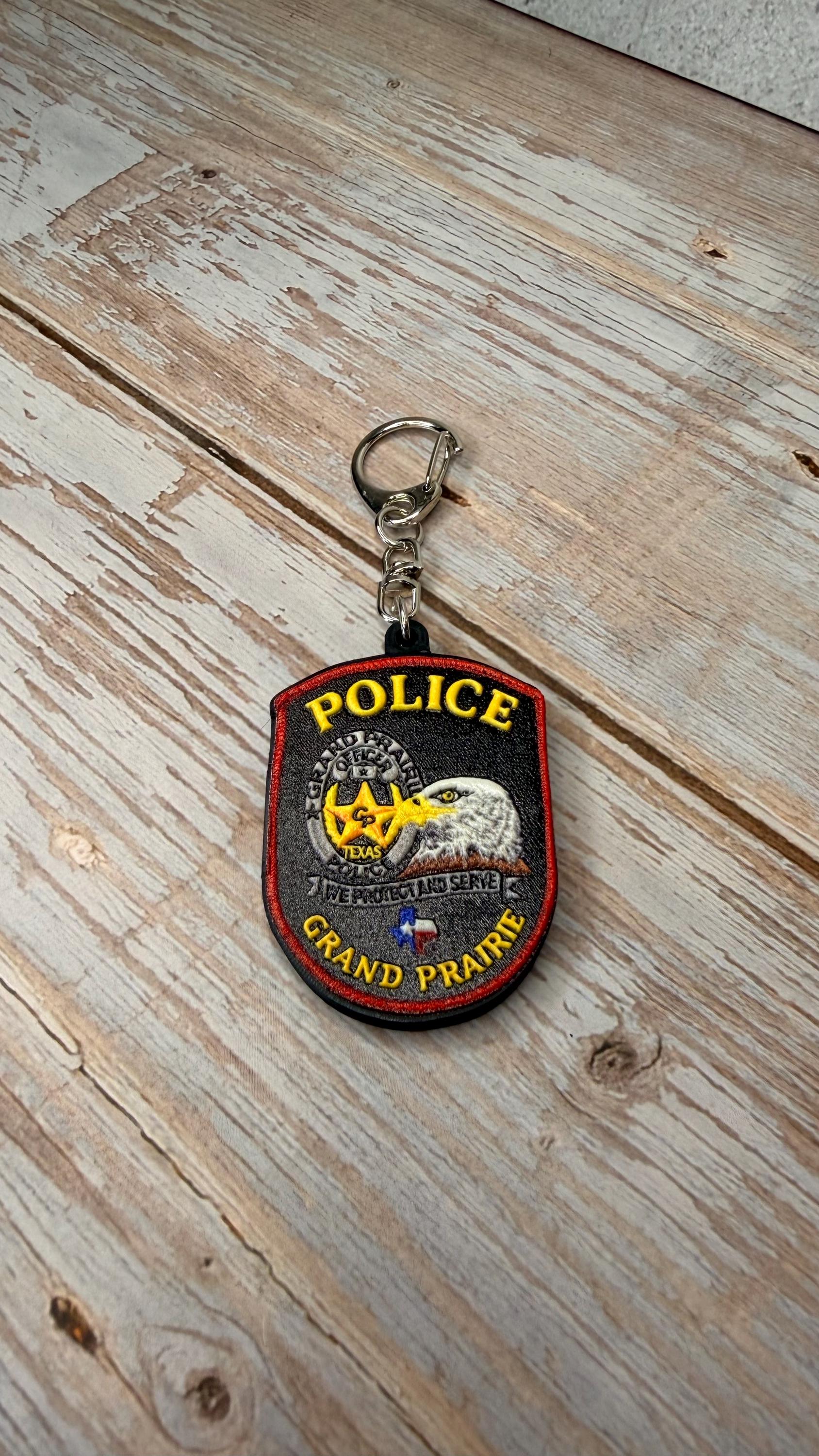 Grand Prairie Police Department, Texas - MicroKeychain