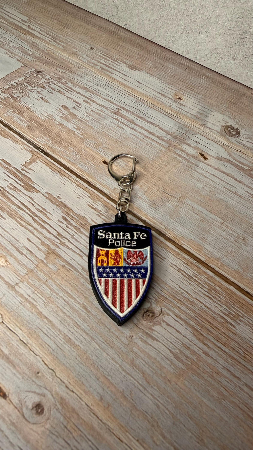 Santa Fe Police Department, New Mexico - MicroKeychain