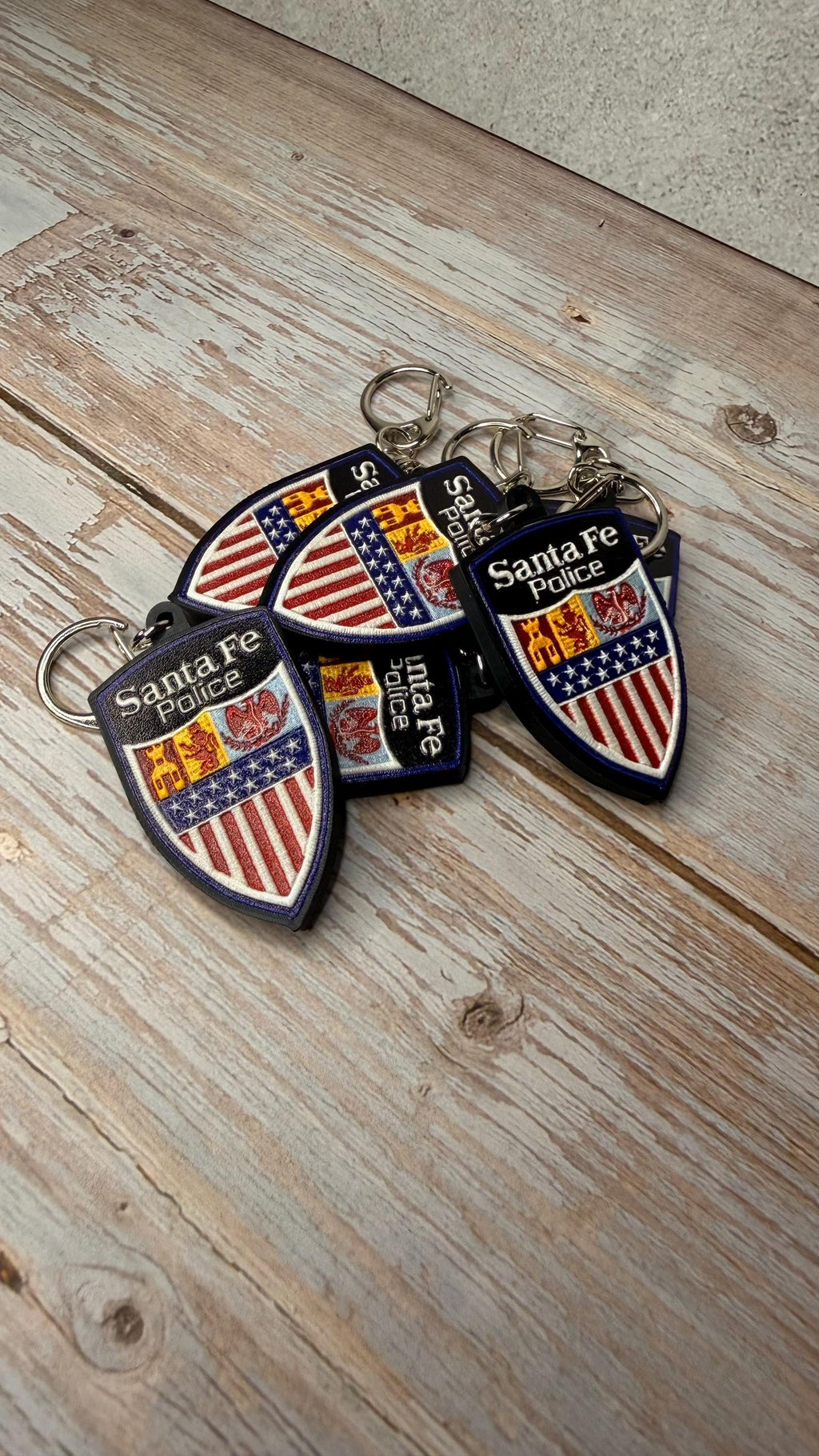 Santa Fe Police Department, New Mexico - MicroKeychain