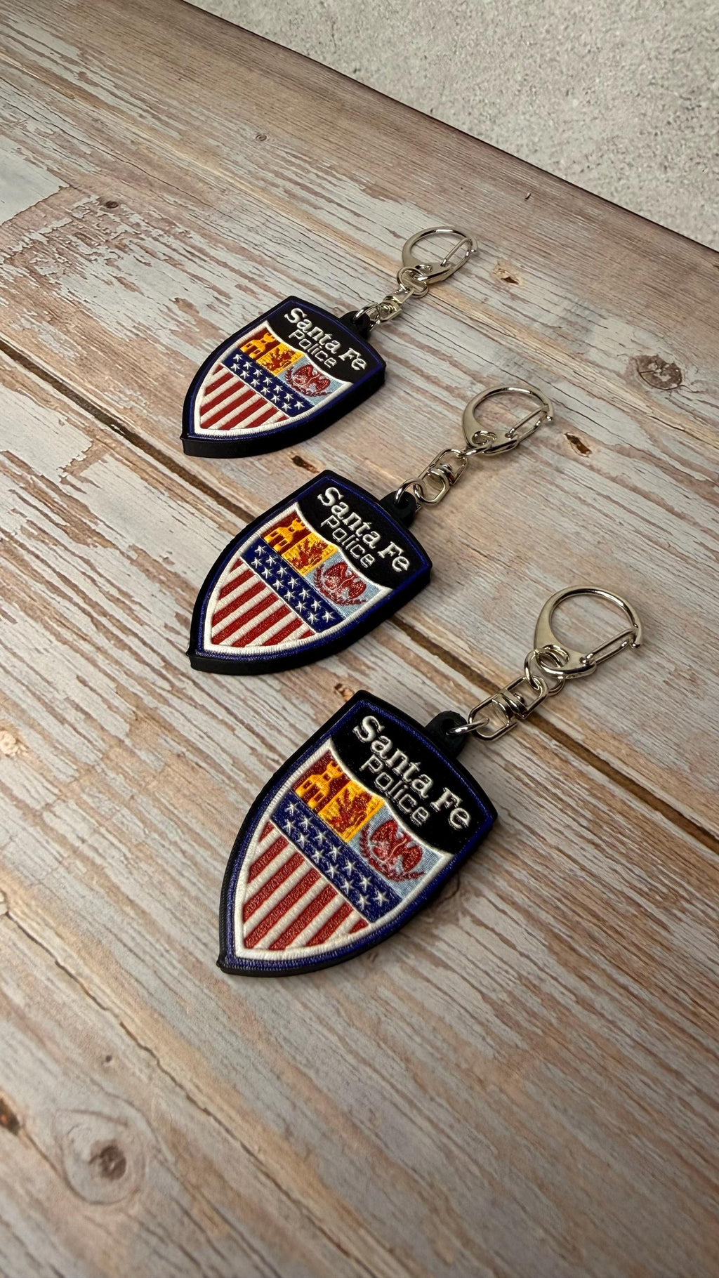 Santa Fe Police Department, New Mexico - MicroKeychain