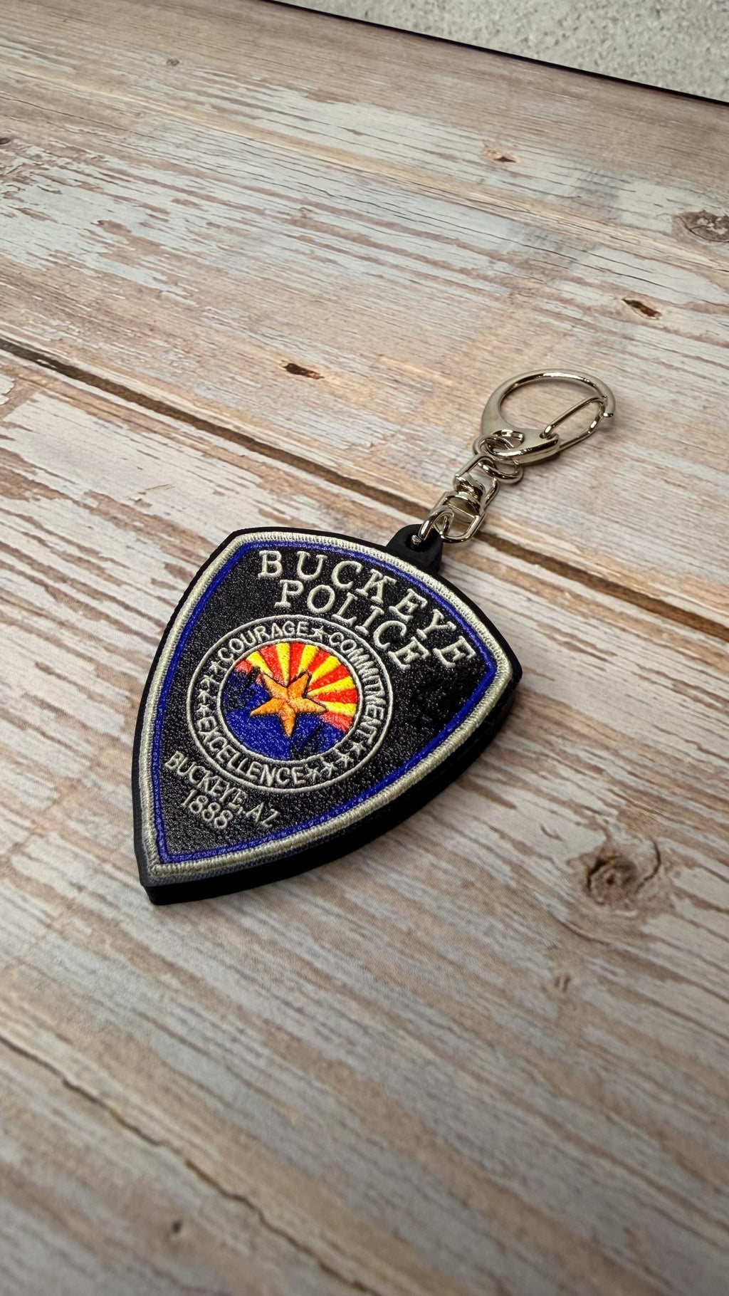 Buckeye Police Department, Arizona - MicroKeychain