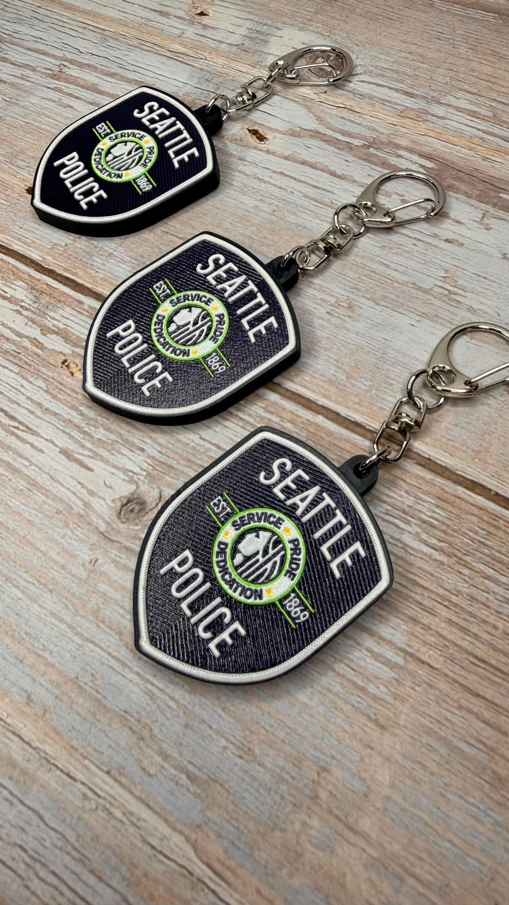 Seattle Police Department, Washington - MicroKeychain
