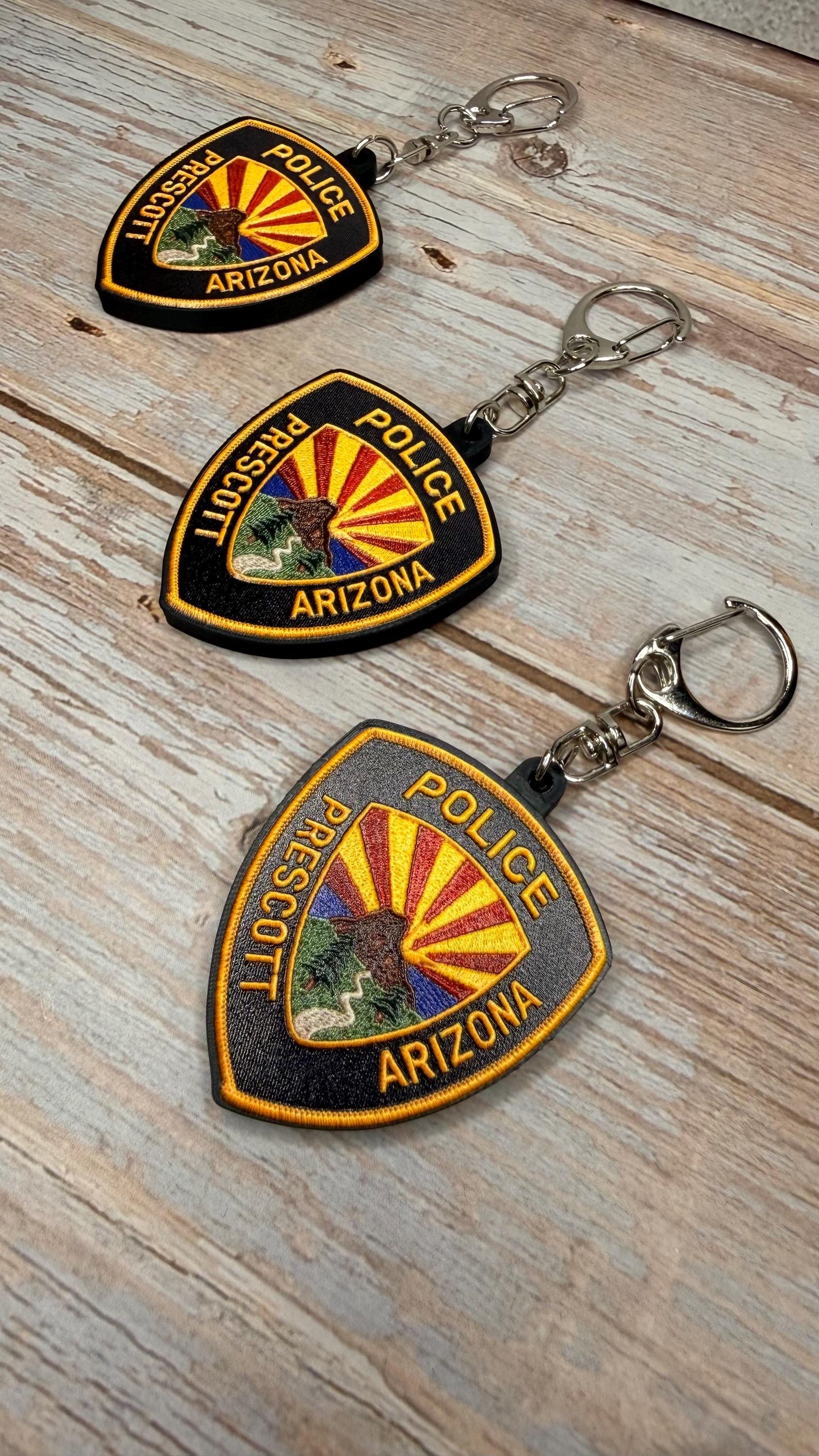 Prescott Police Department, Arizona - MicroKeychain