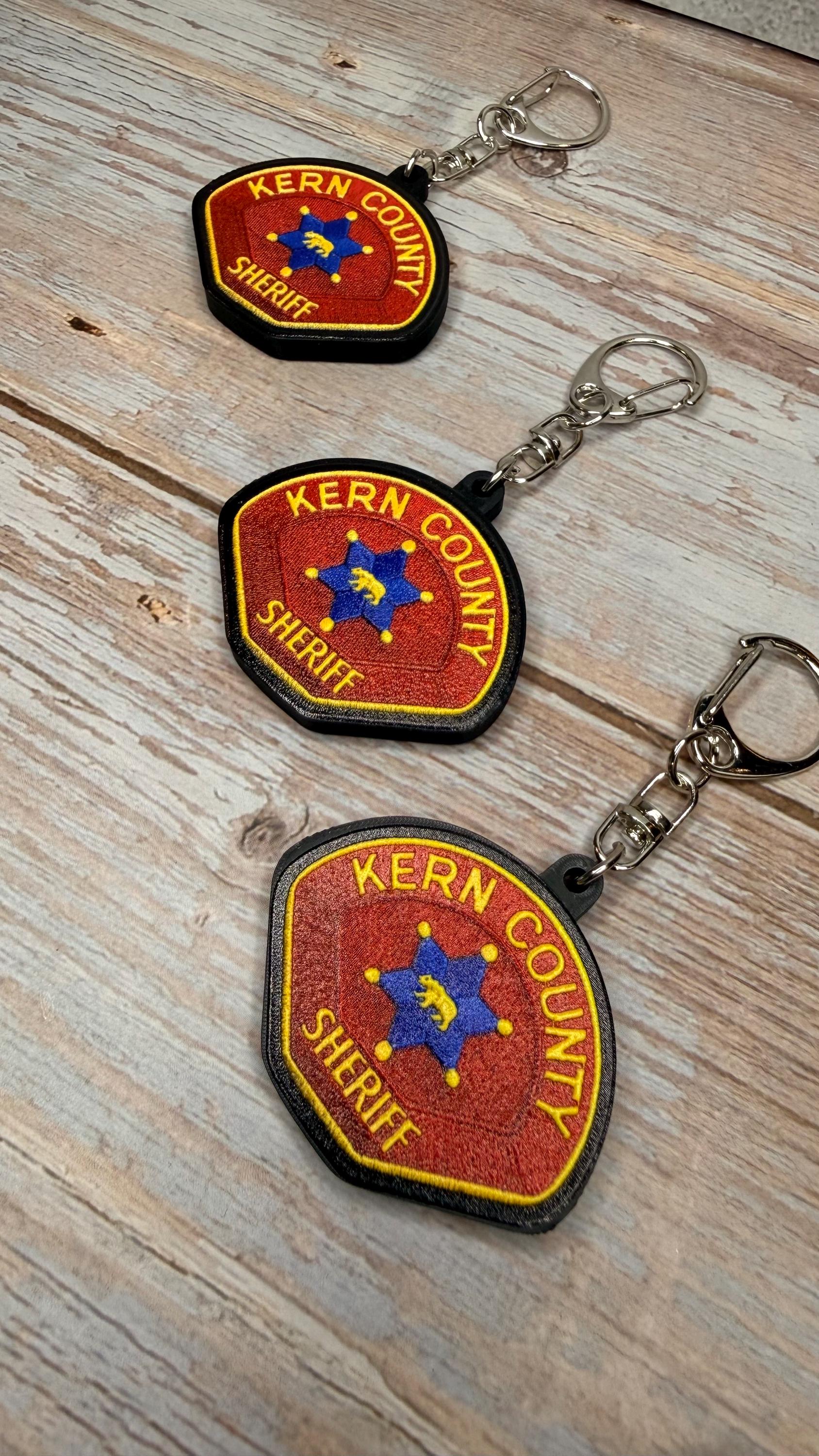 Kern County Sheriff's Office, California - MicroKeychain