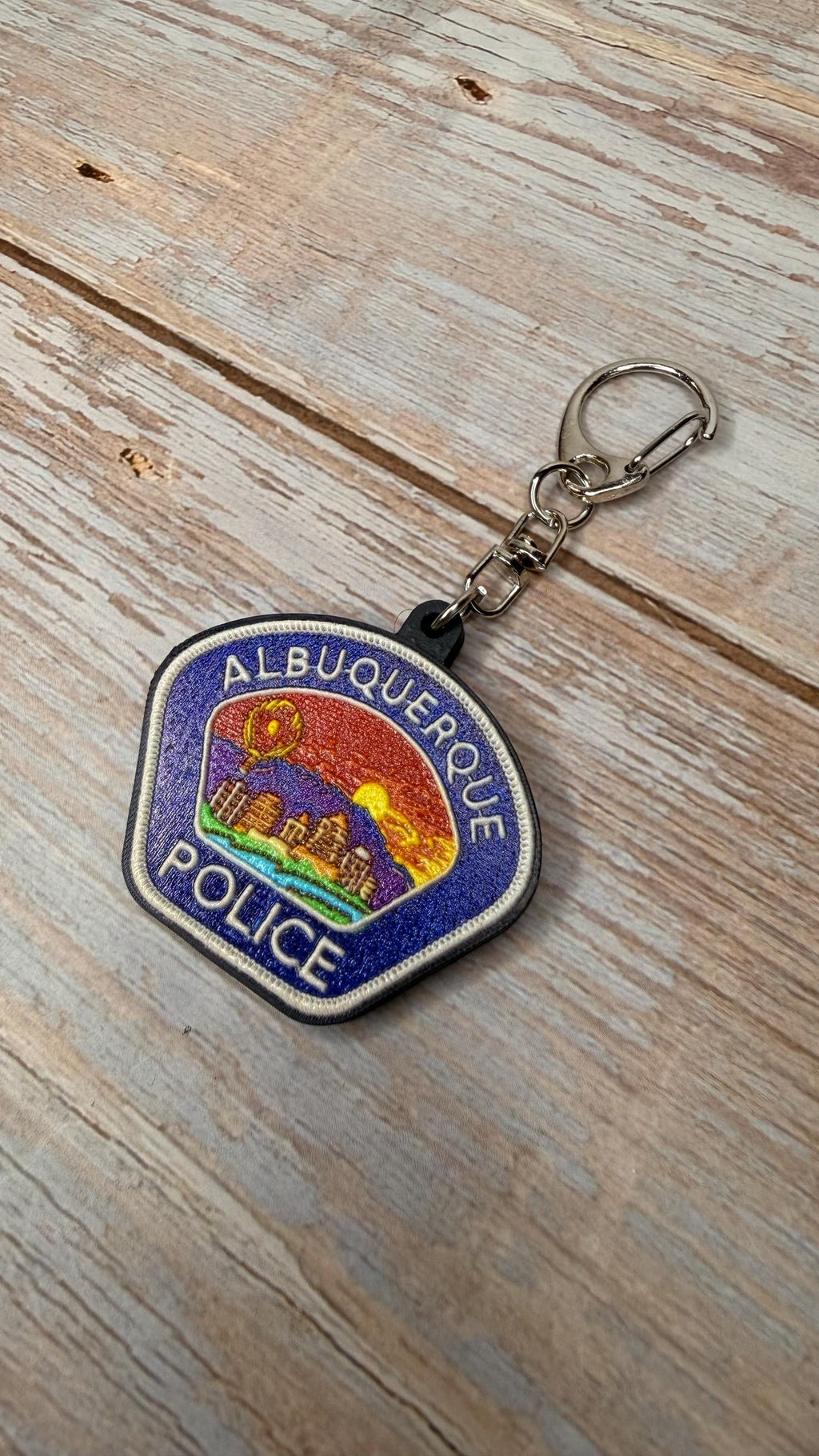 Albuquerque Police Department, New Mexico - MicroKeychain