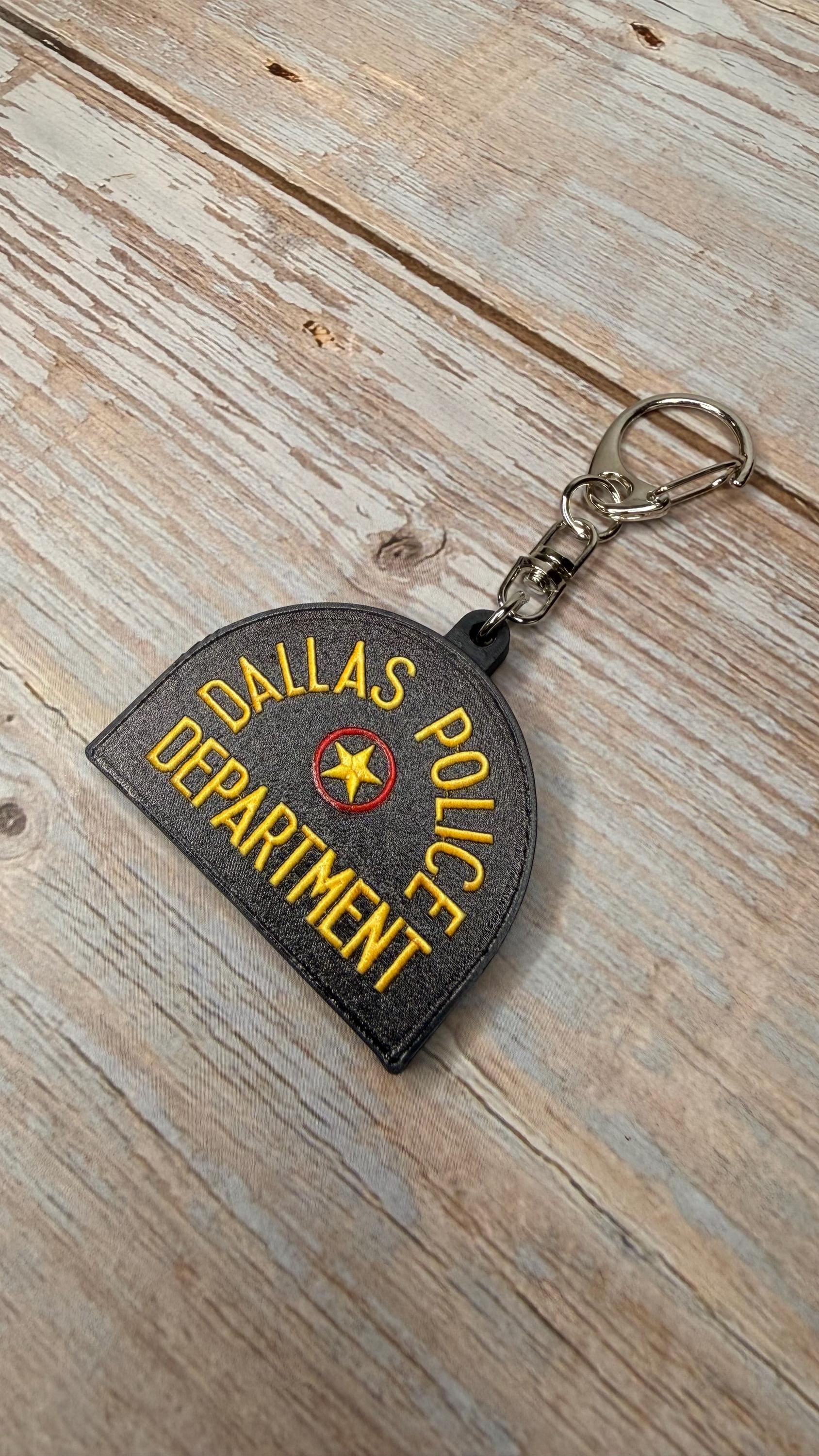 Dallas Police Department, Texas - MicroKeychain