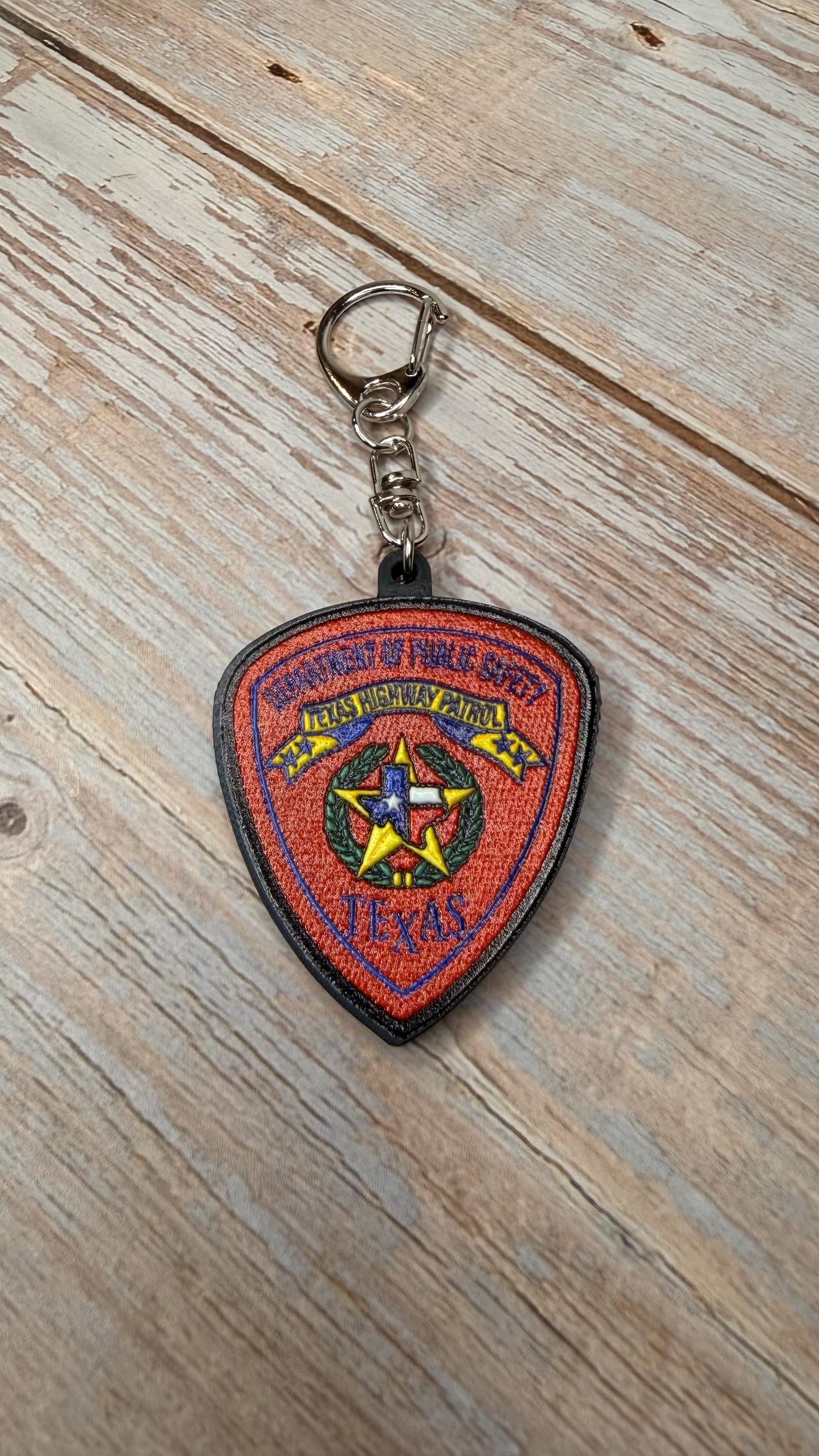 Texas Department of Public Safety, Texas - MicroKeychain