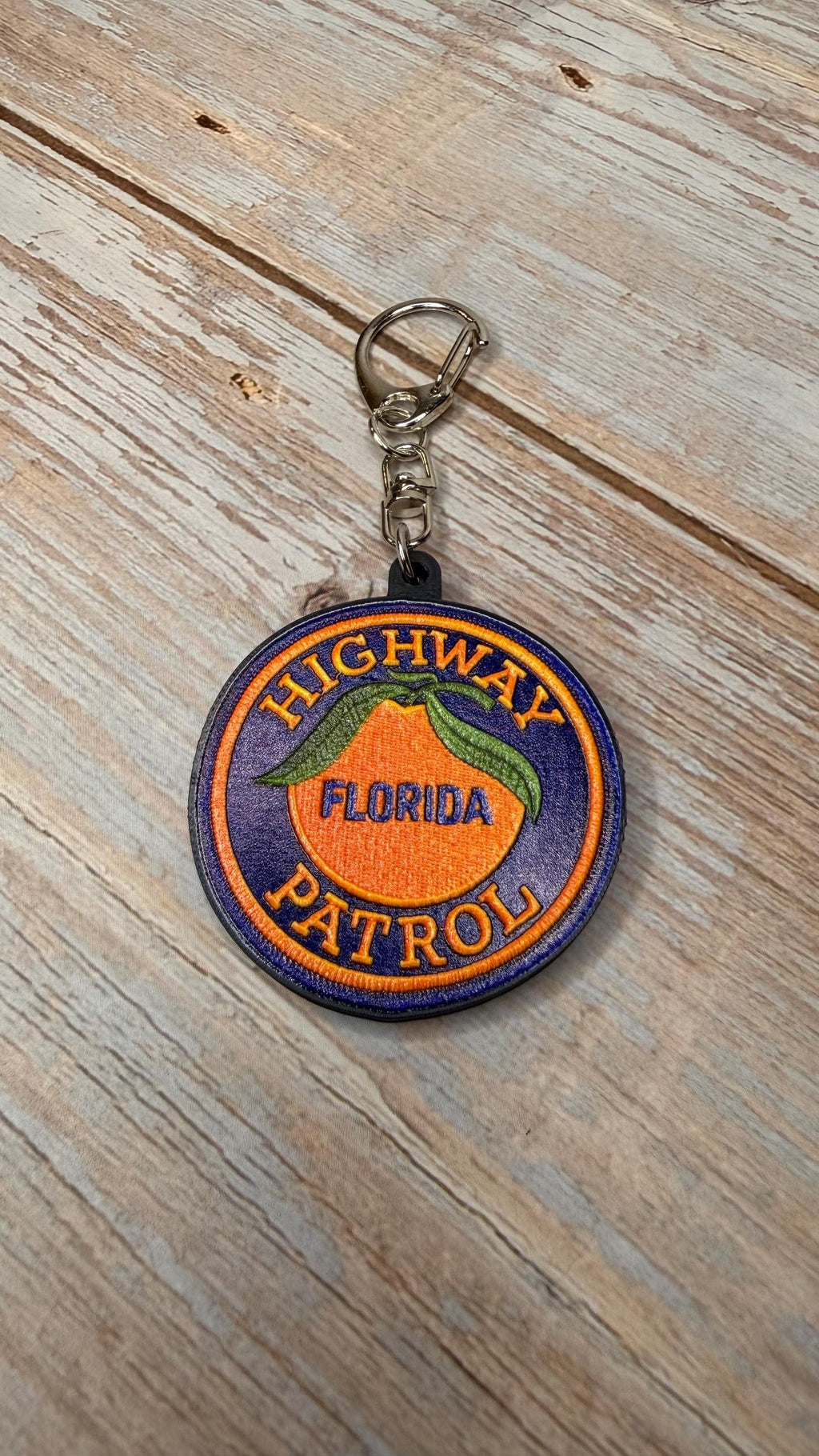 Florida Highway Patrol, Florida - MicroKeychain