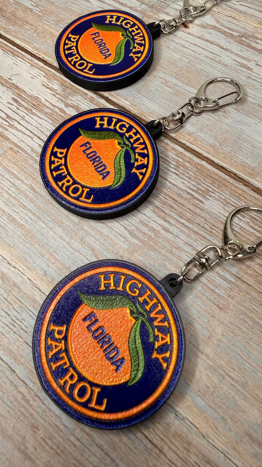 Florida Highway Patrol, Florida - MicroKeychain