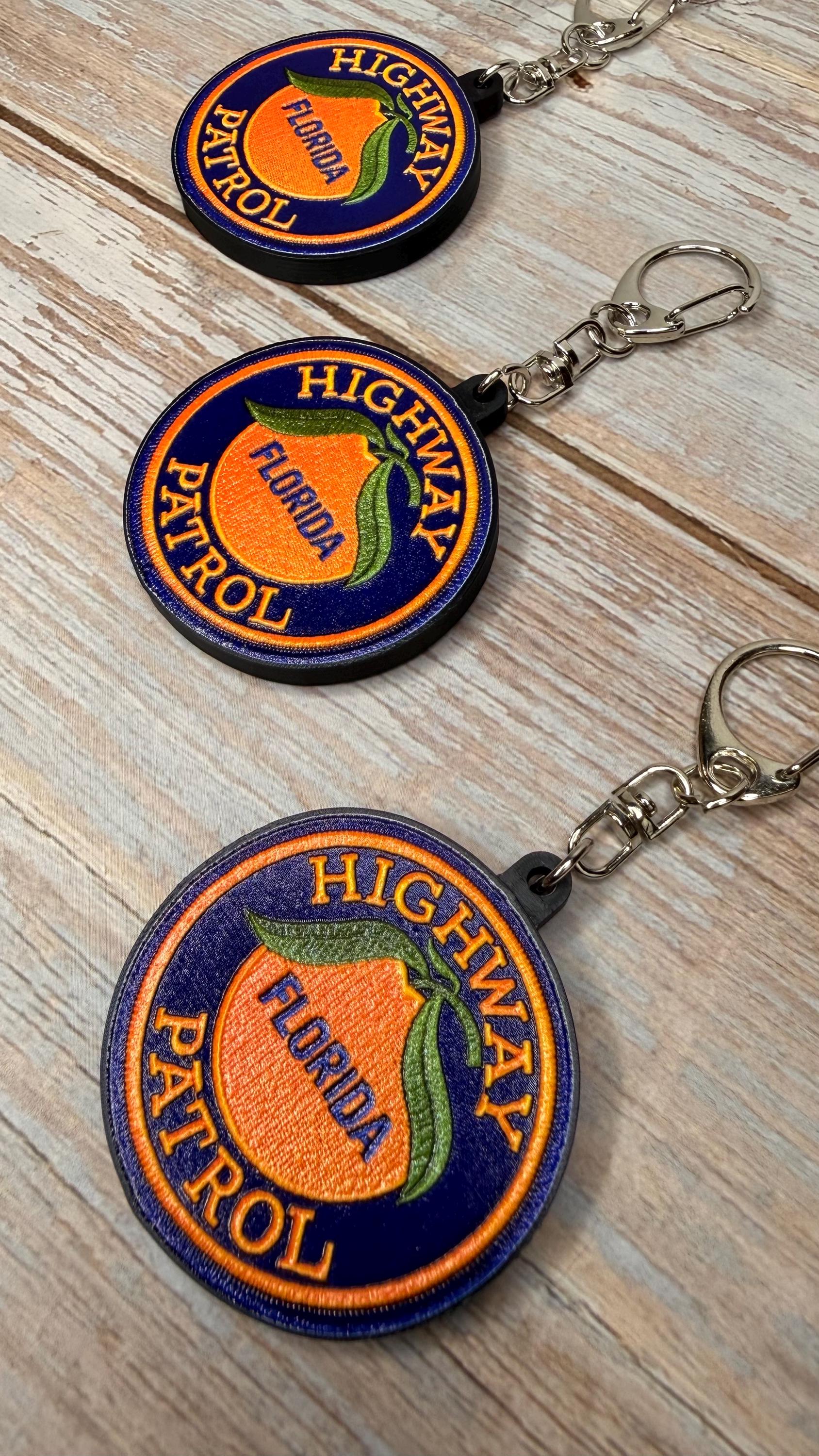 Florida Highway Patrol, Florida - MicroKeychain