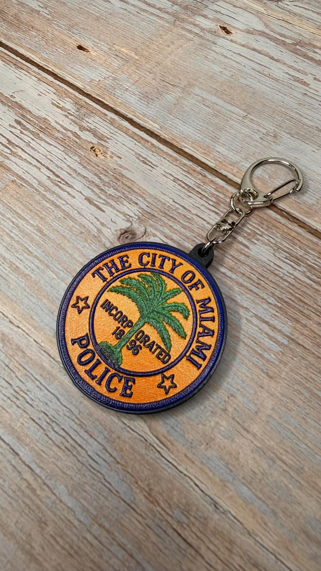 Miami Police Department, Florida - MicroKeychain