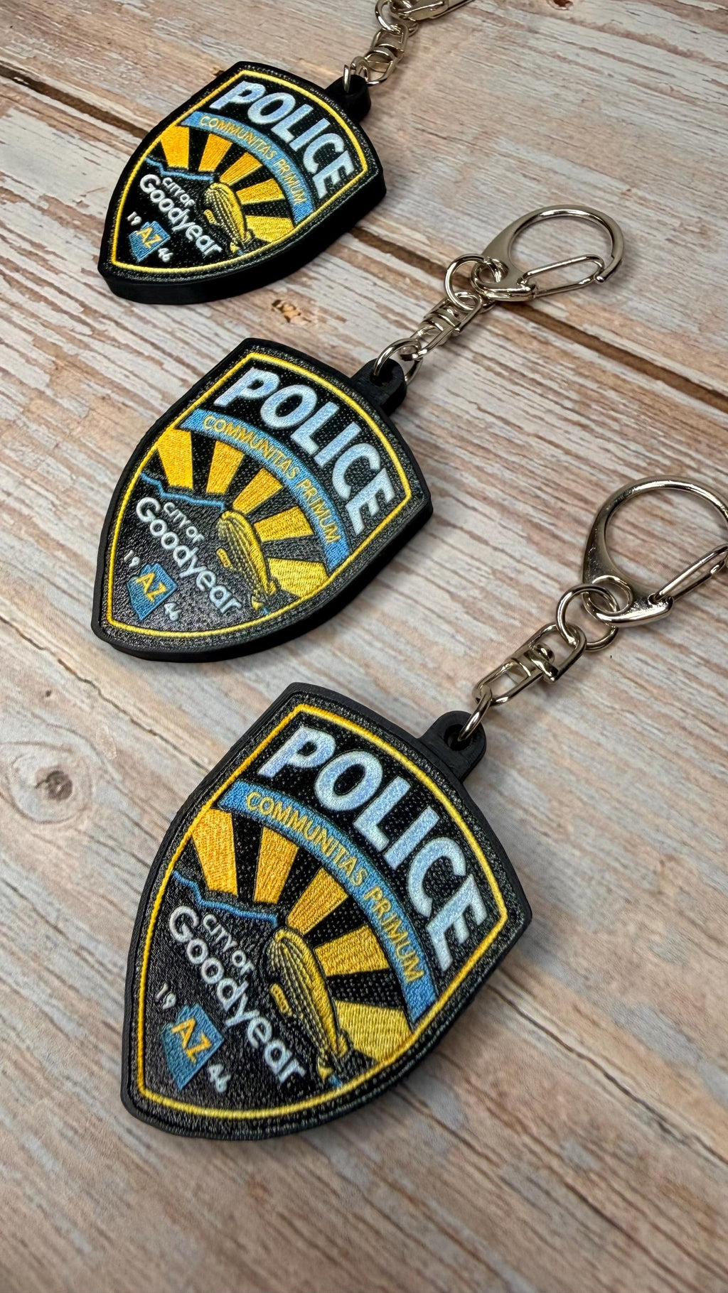 Goodyear Police Department, Arizona - MicroKeychain
