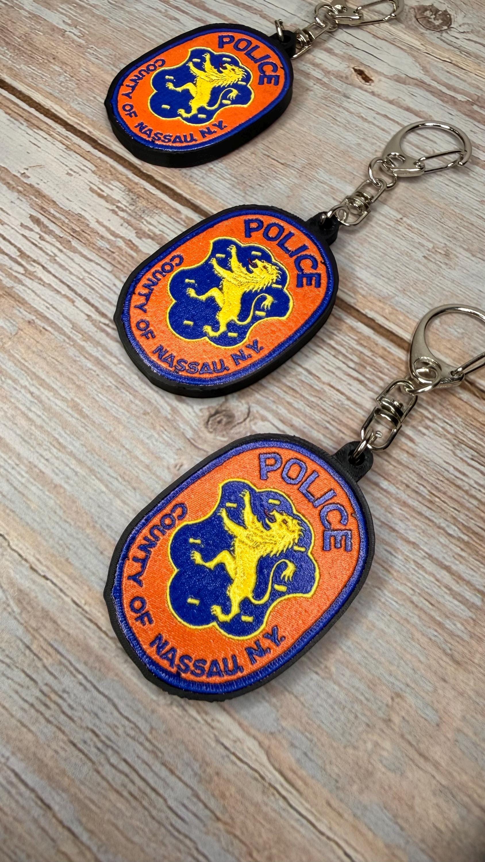 Nassau County Police Department, New York - MicroKeychain