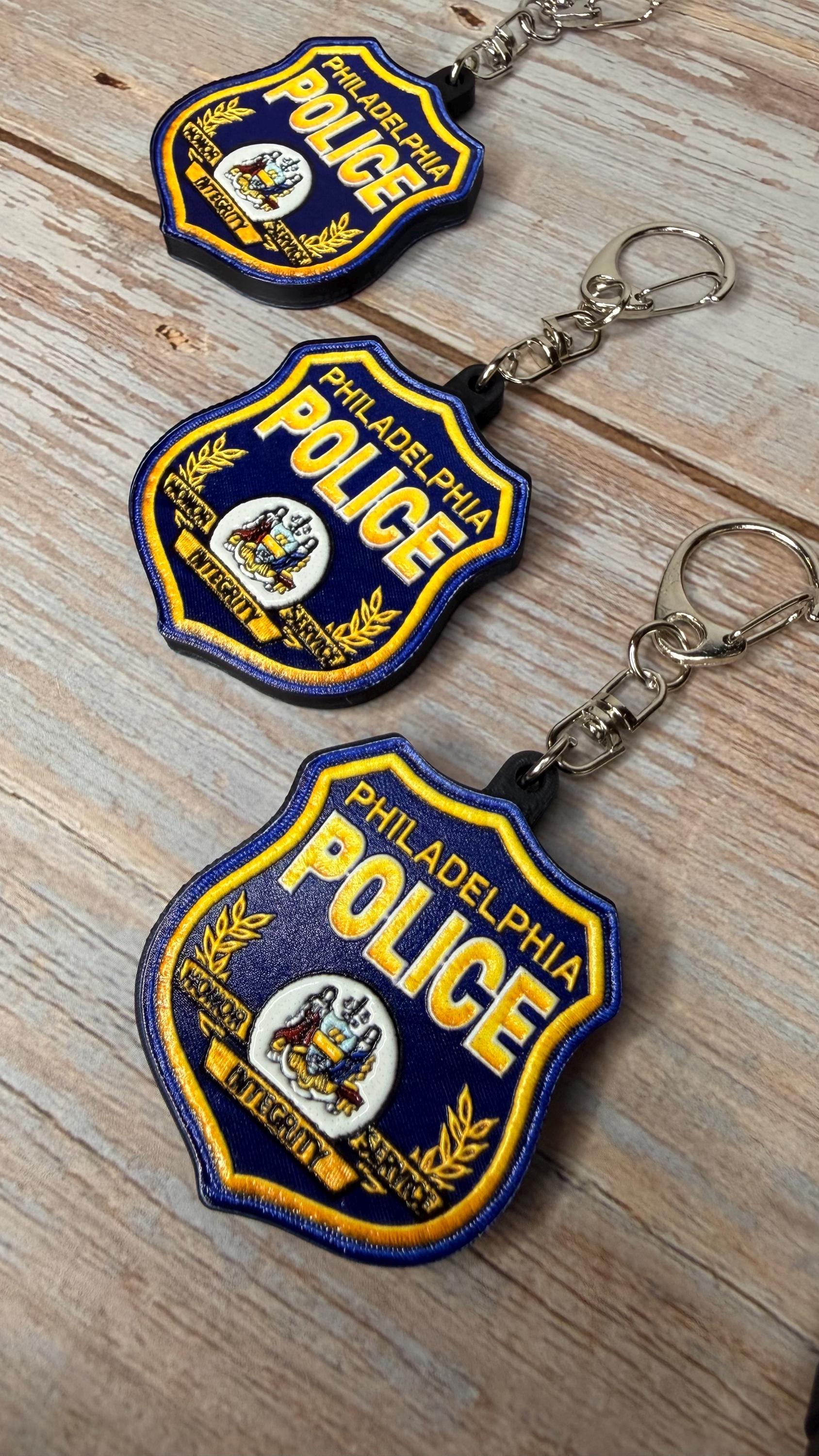 Philadelphia Police Department, Pennsylvania - MicroKeychain