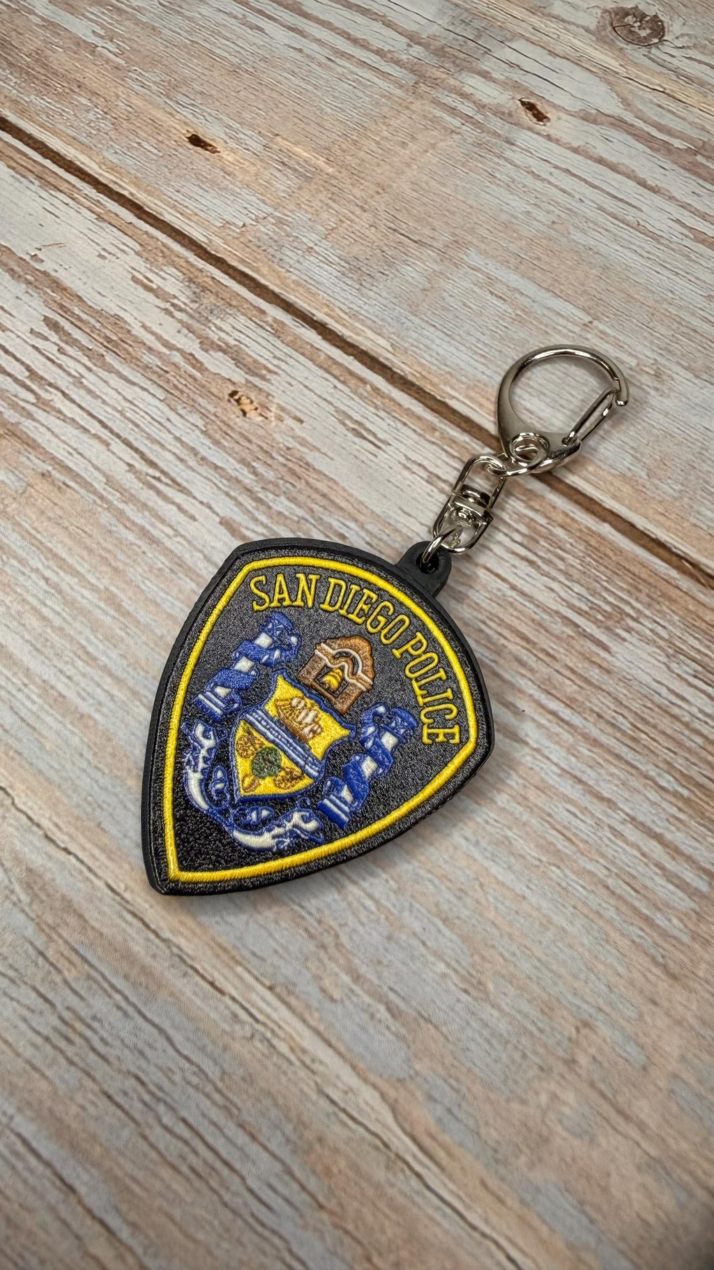 San Diego Police Department, California - MicroKeychain