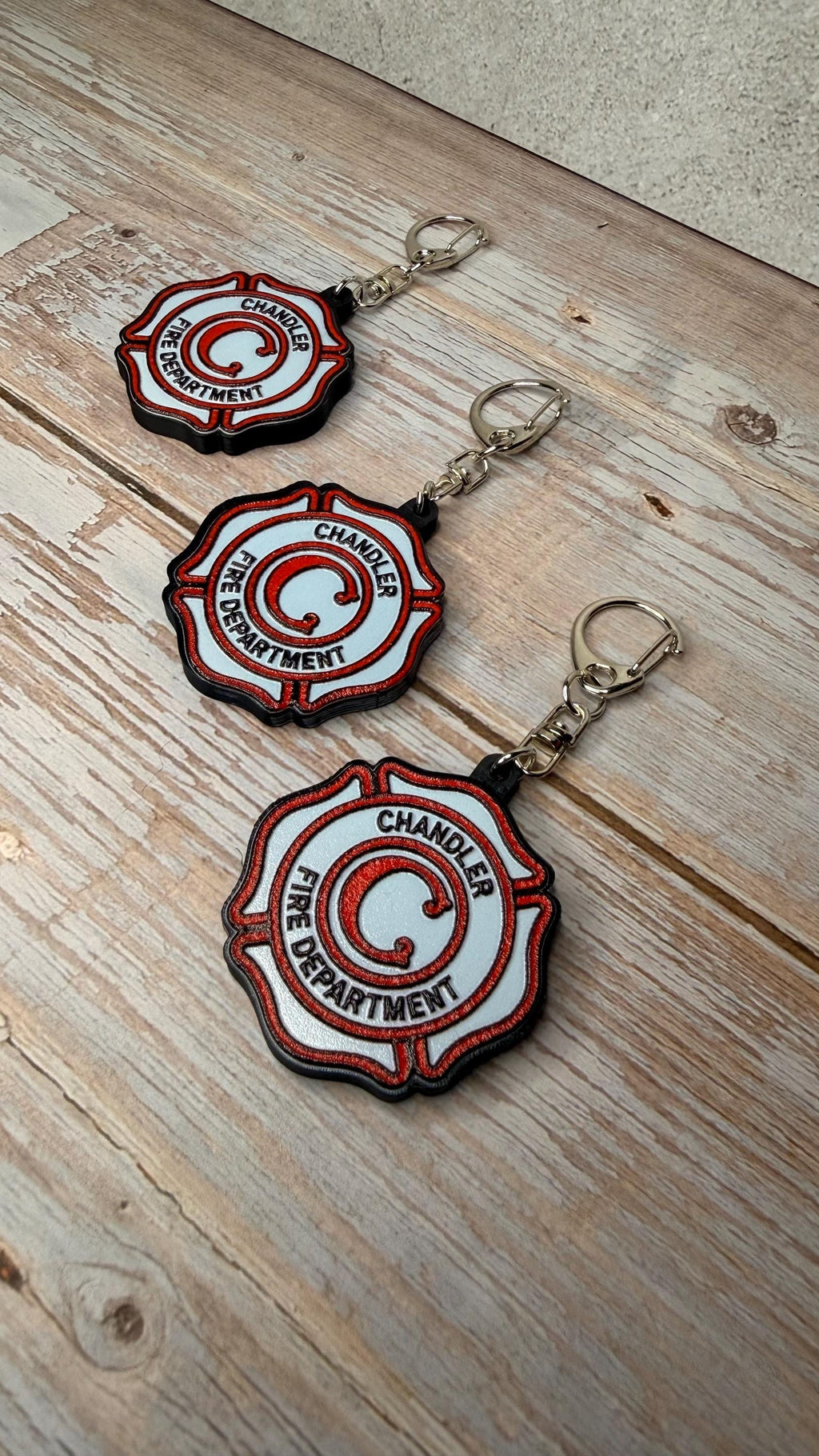Chandler Fire Department, Arizona - MicroKeychain